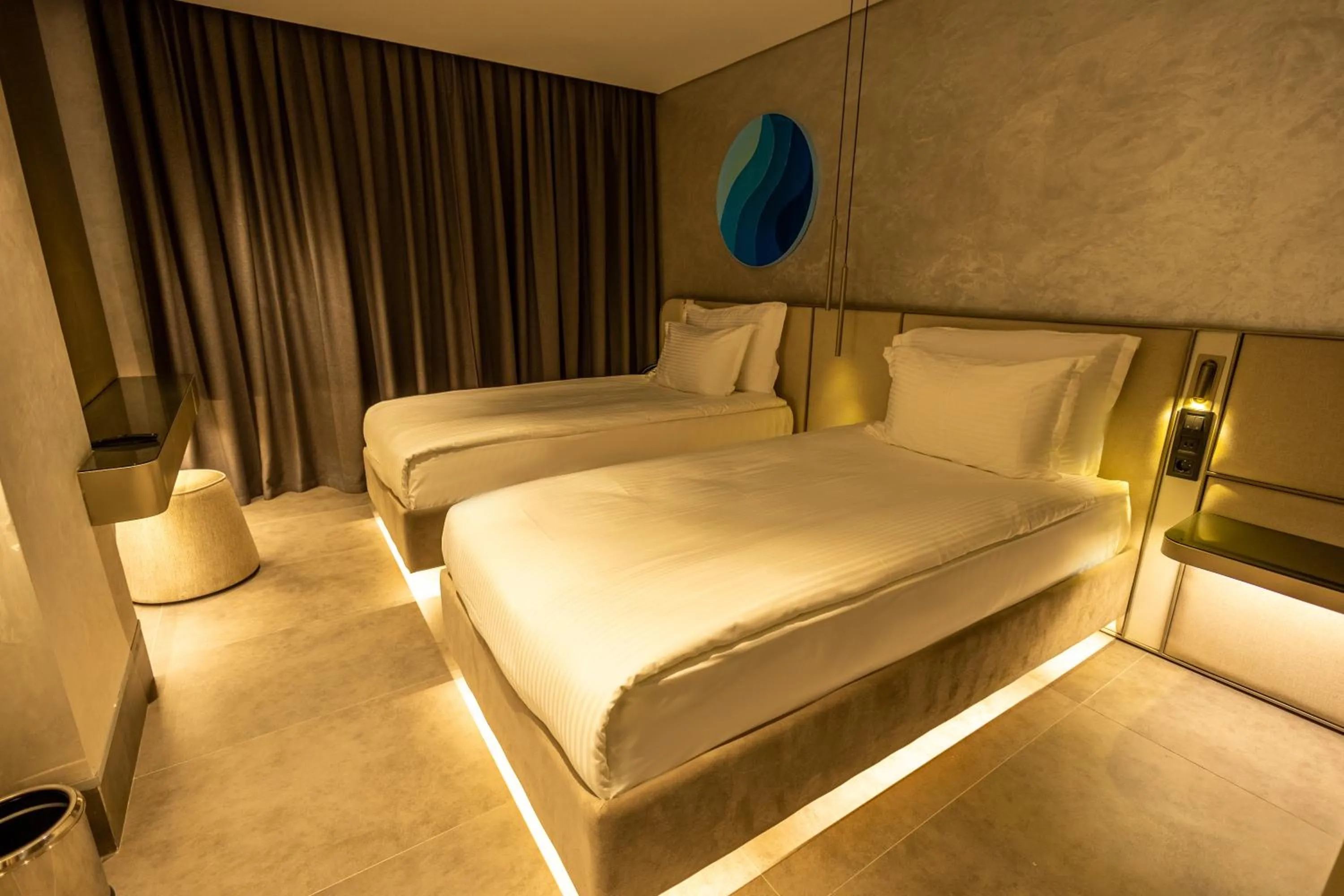 Bed in Four Hills Hotel