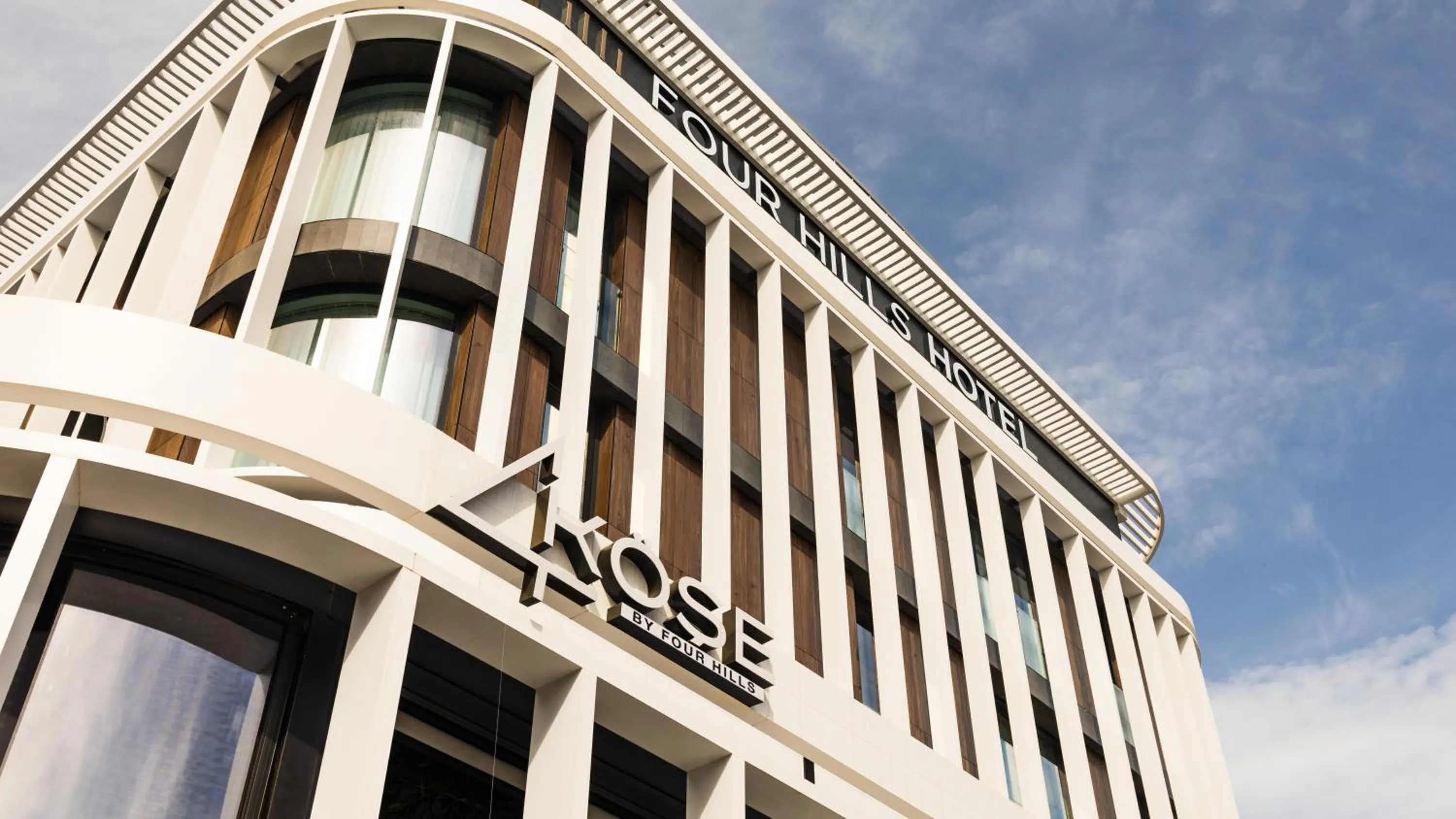 Property building in Four Hills Hotel