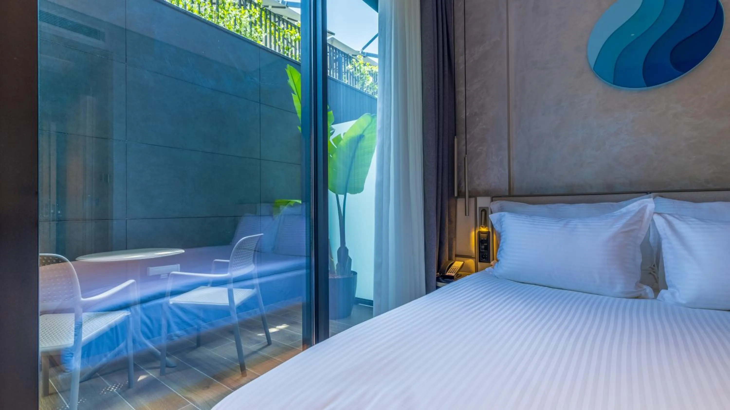 Bed in Four Hills Hotel