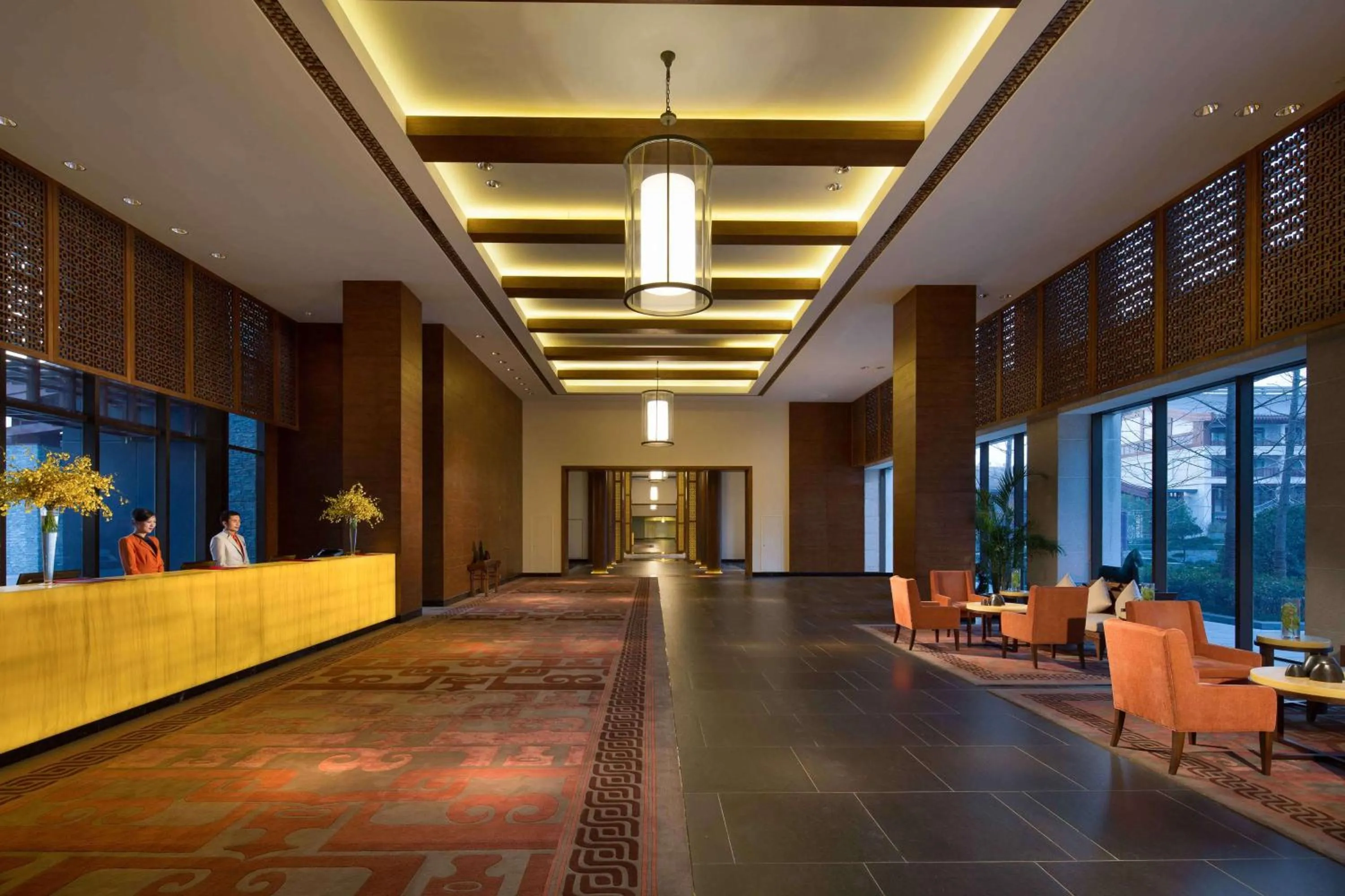 Lobby or reception, Lobby/Reception in Angsana Xian Lintong Hotel