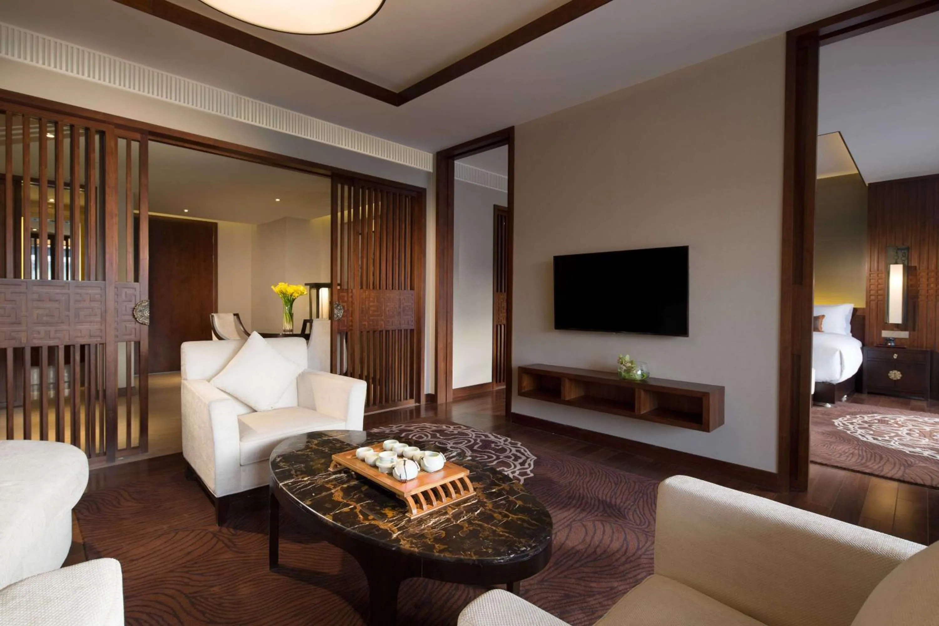 Bedroom, Seating Area in Angsana Xian Lintong Hotel