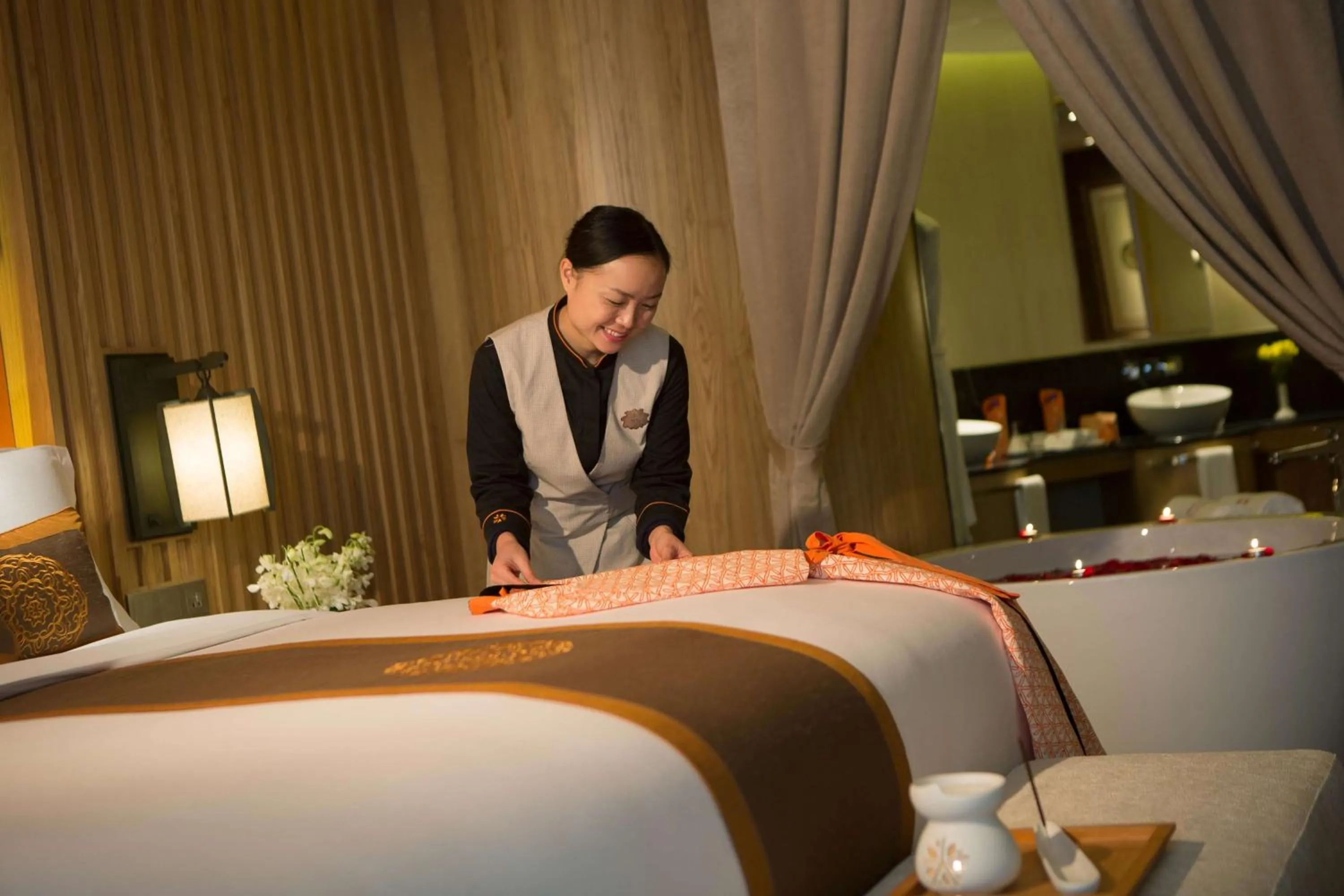 Bedroom in Angsana Xian Lintong Hotel