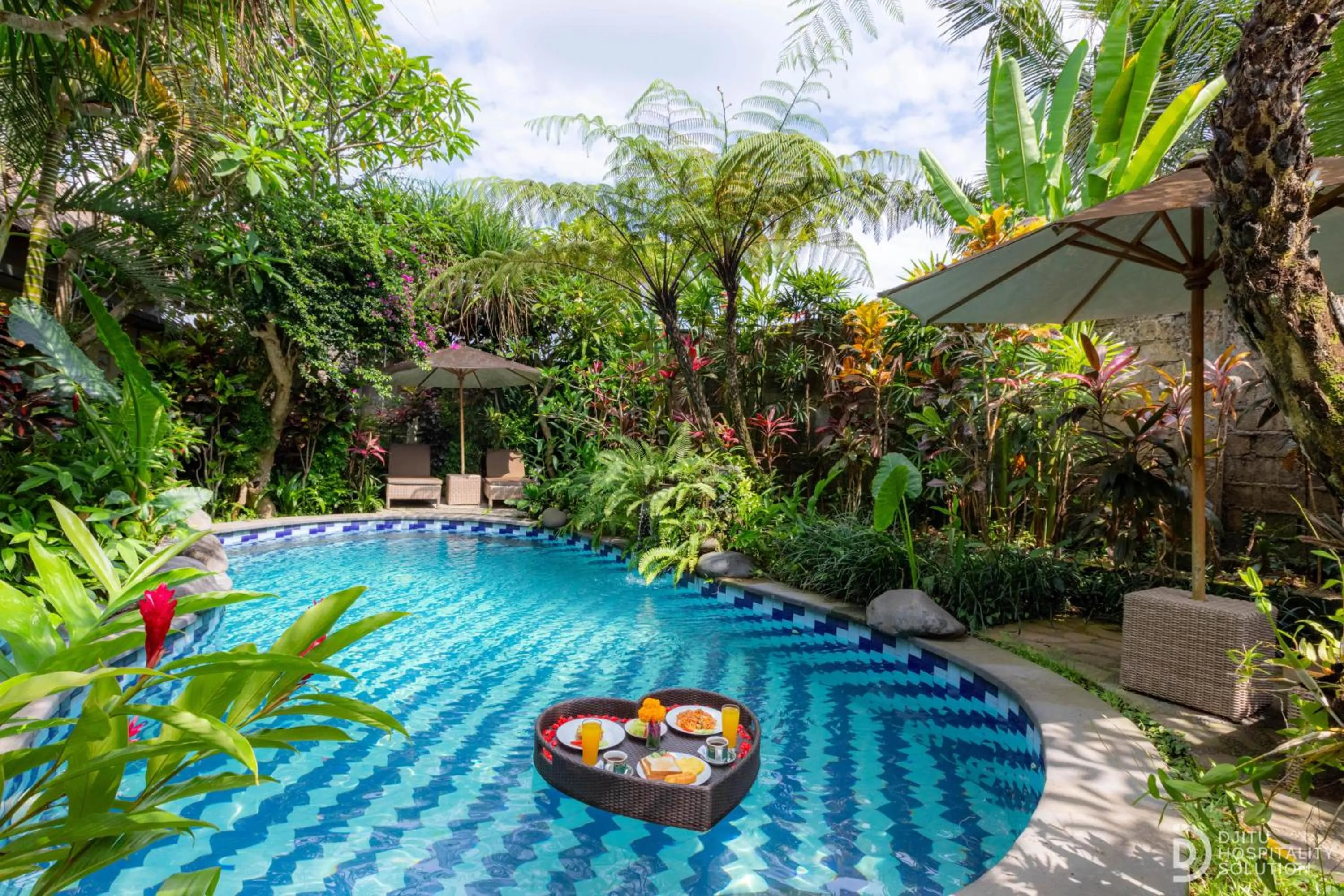 Swimming pool in Gopala Villa Ubud