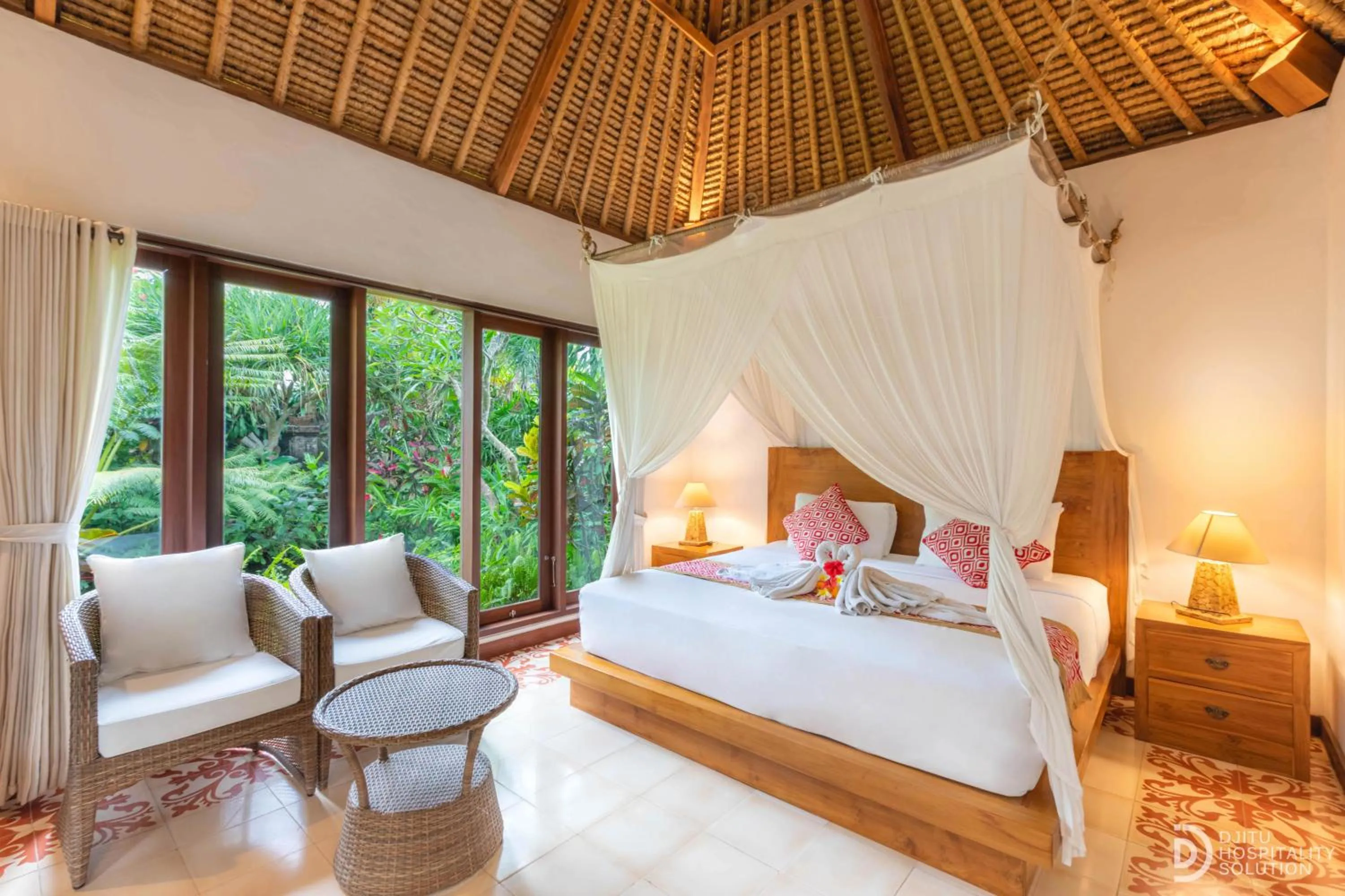 Bedroom, Bed in Gopala Villa Ubud