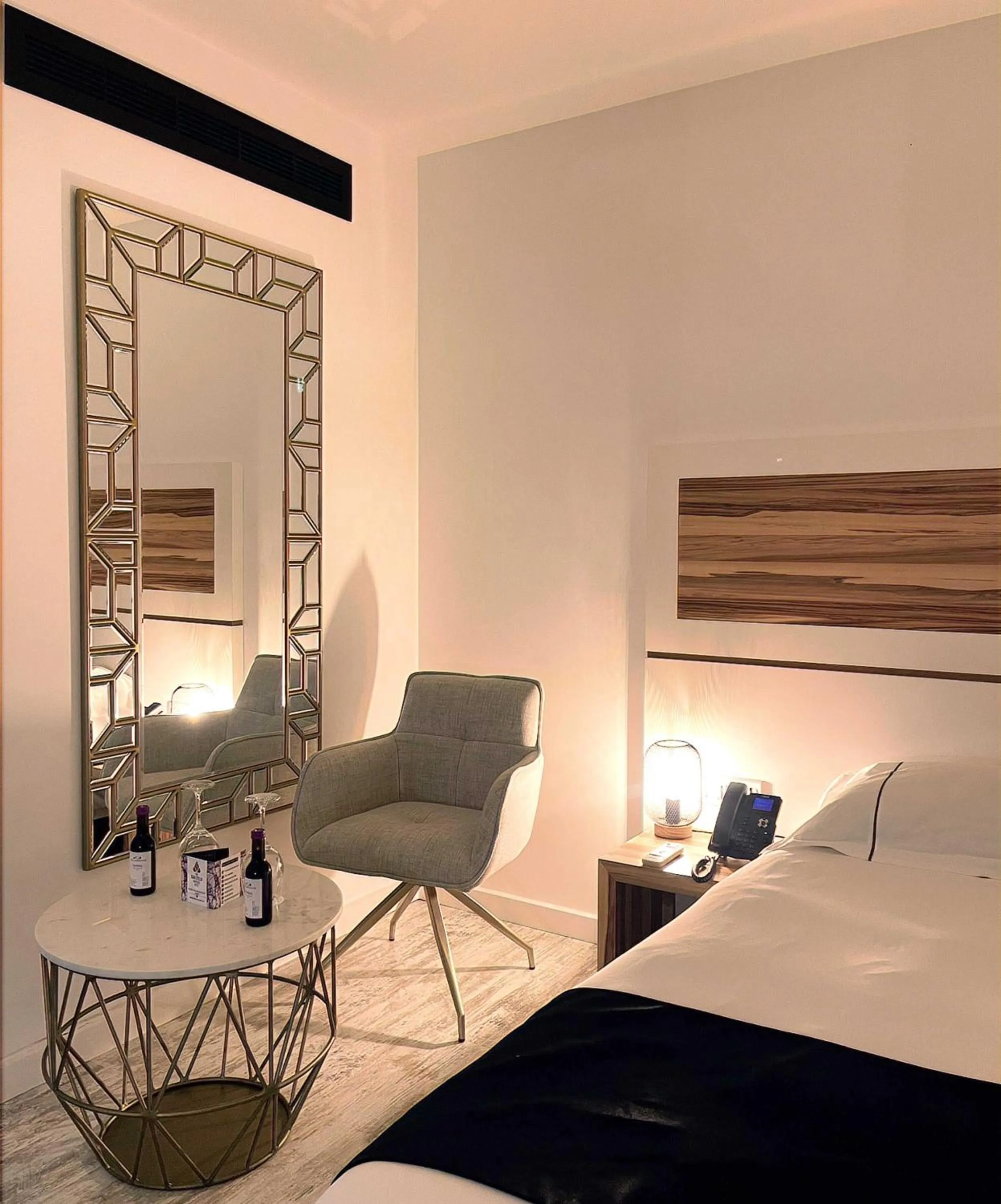 Bed in The Ciao Stelio Deluxe Boutique Hotel - Adults Only