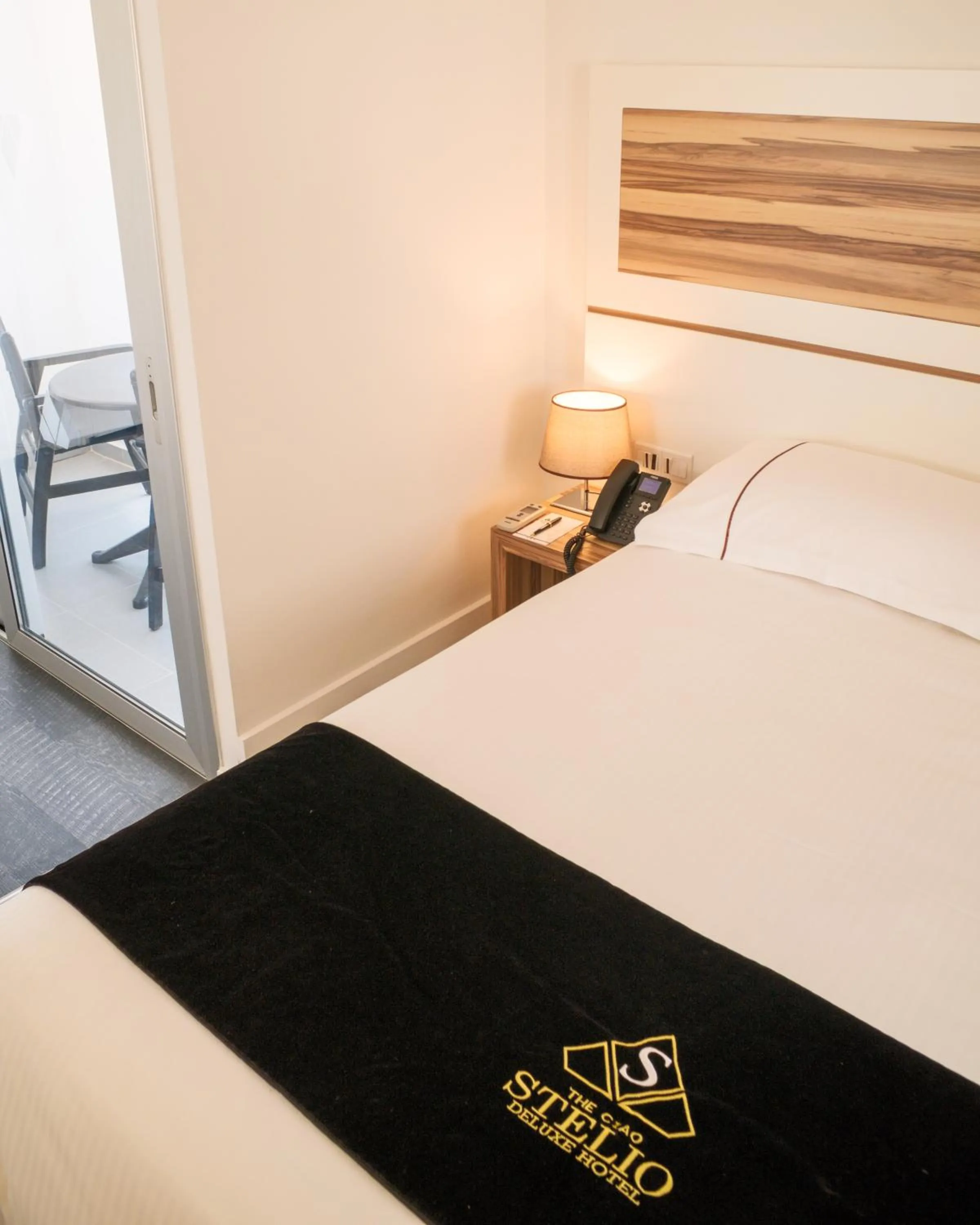 Bed in The Ciao Stelio Deluxe Boutique Hotel - Adults Only