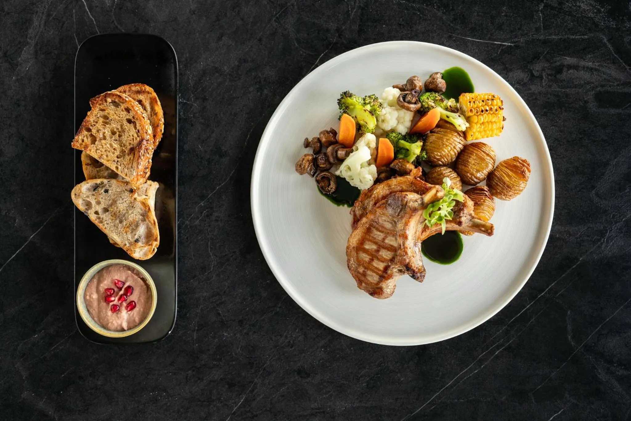 Food close-up in The Ciao Stelio Deluxe Boutique Hotel - Adults Only