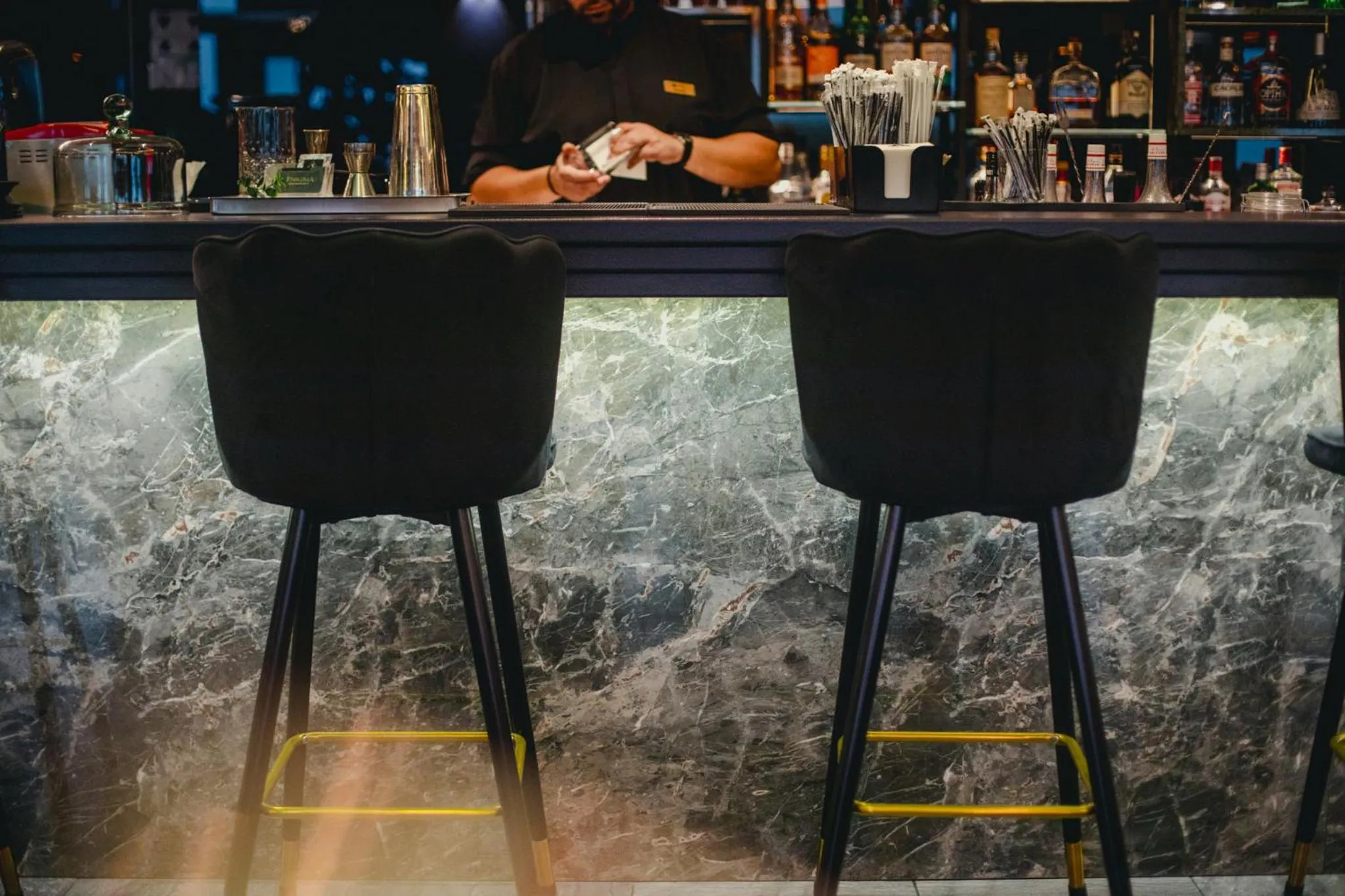 Lounge or bar in The Ciao Stelio Deluxe Boutique Hotel - Adults Only