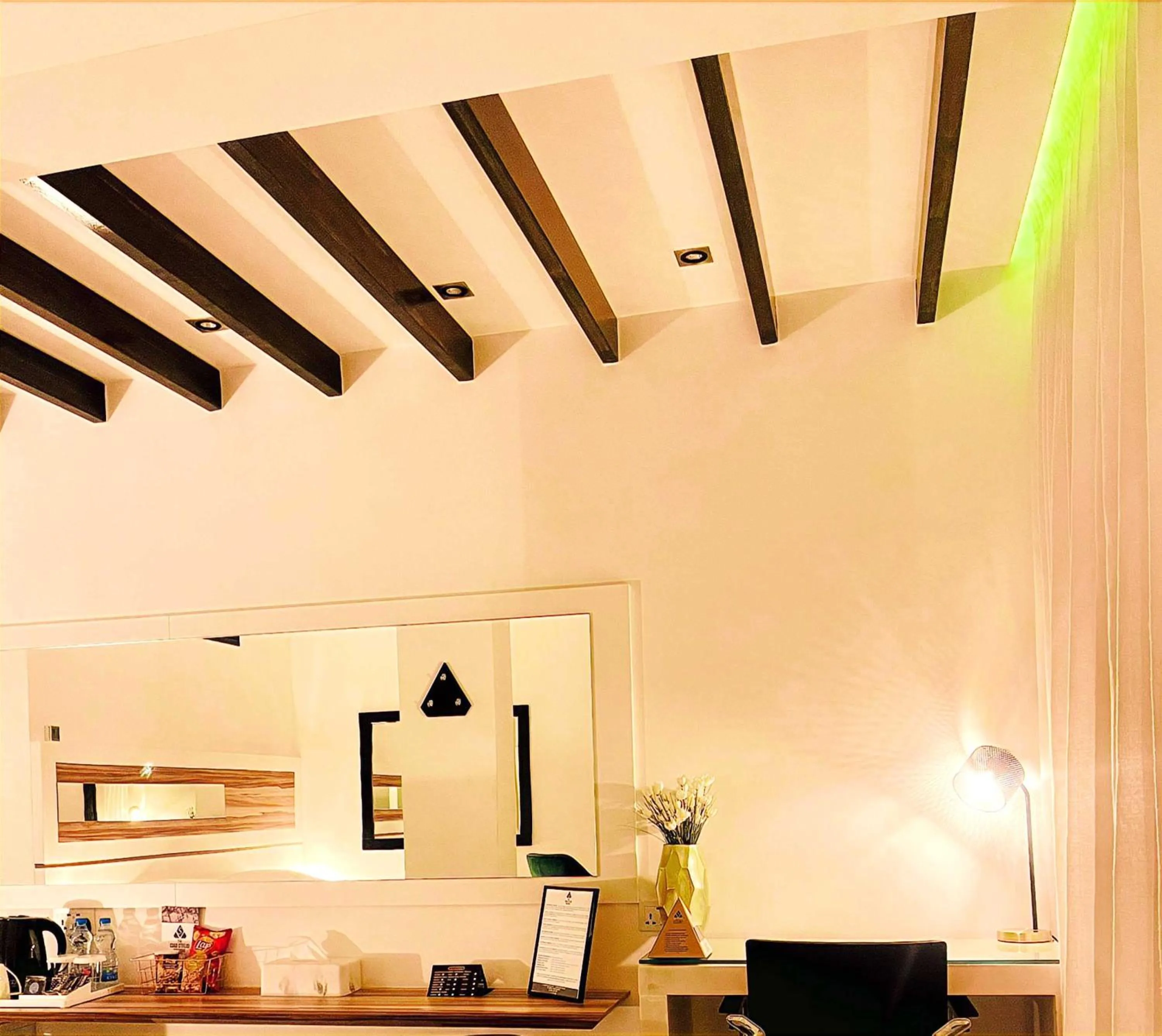 Decorative detail in The Ciao Stelio Deluxe Boutique Hotel - Adults Only