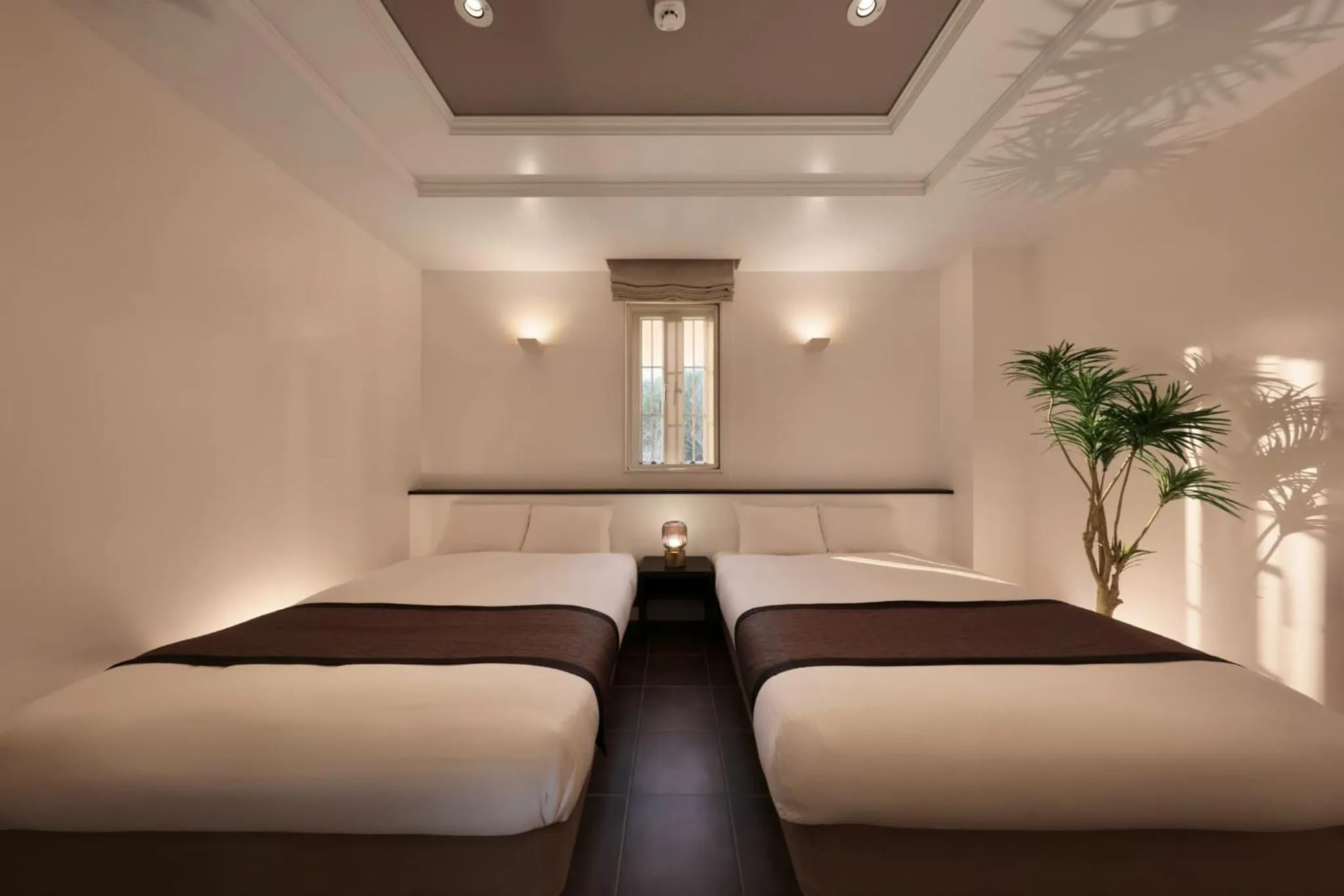 Bed in Crystal Villa Miyakojima Sunayama Beach