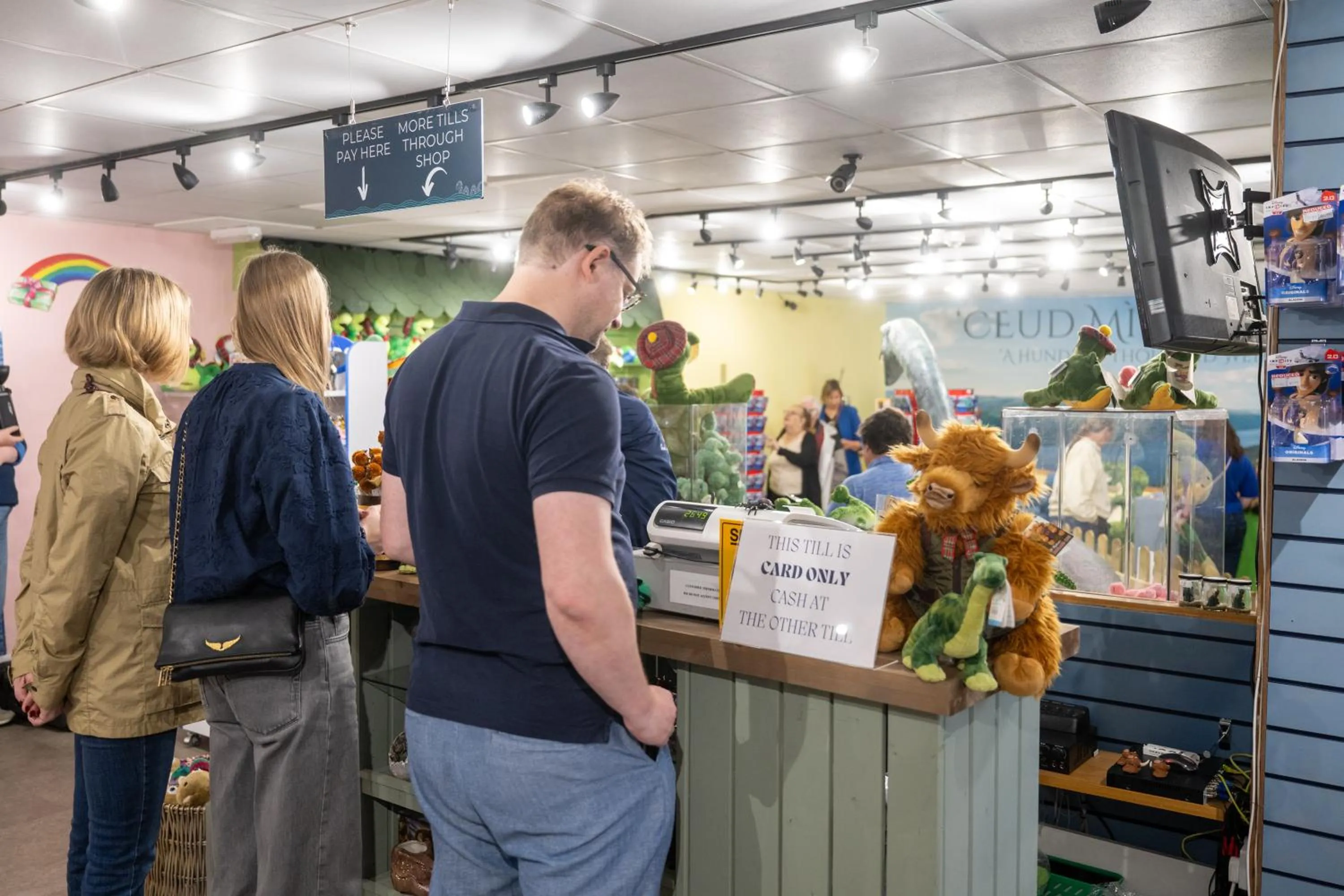 group of guests in Loch Ness Drumnadrochit Hotel