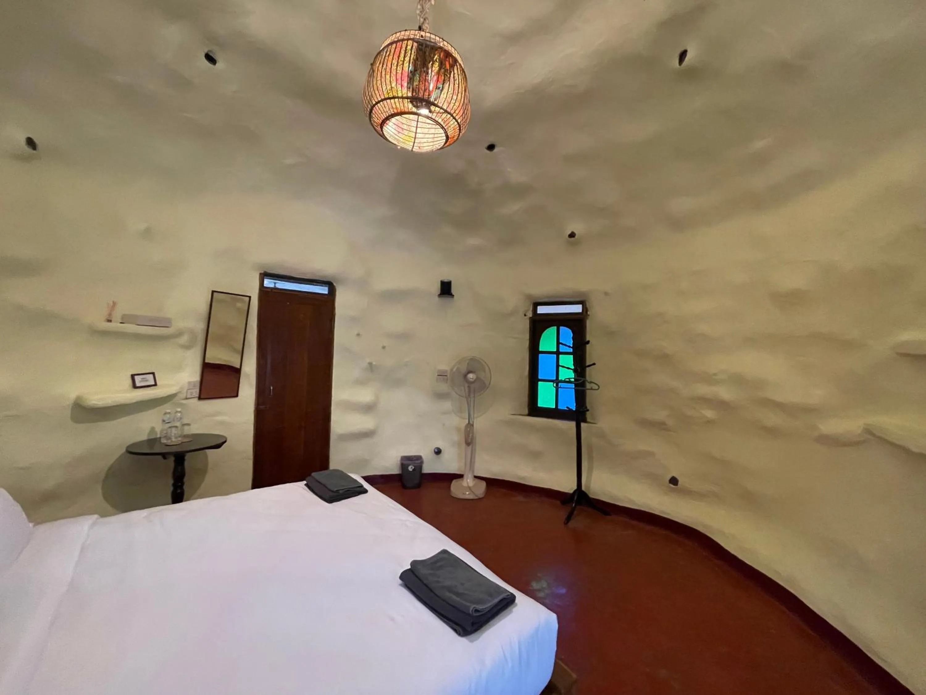 Bedroom, Bed in Chiang Dao Roundhouses