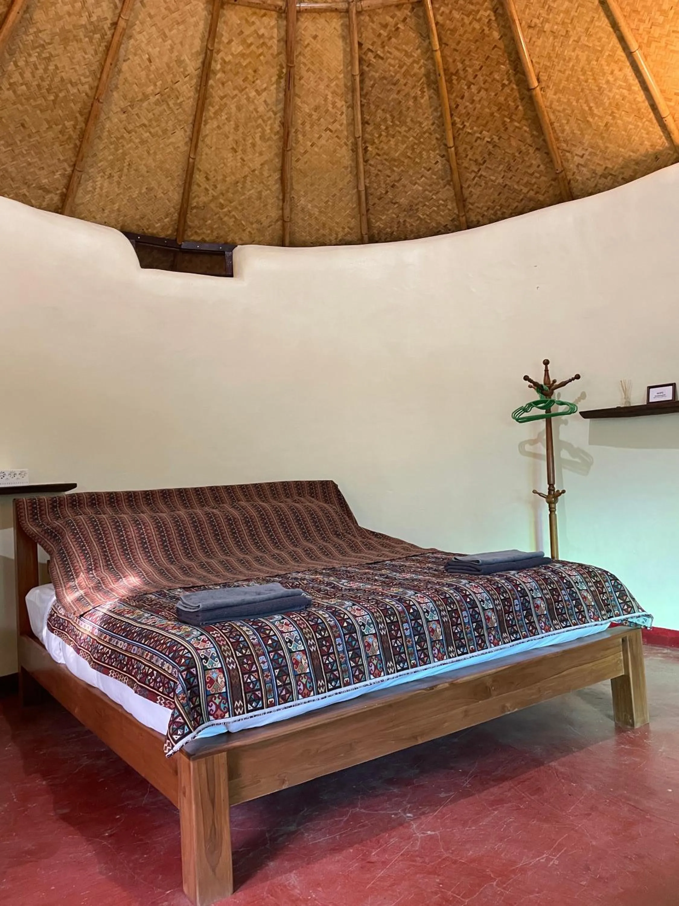 Bedroom in Chiang Dao Roundhouses