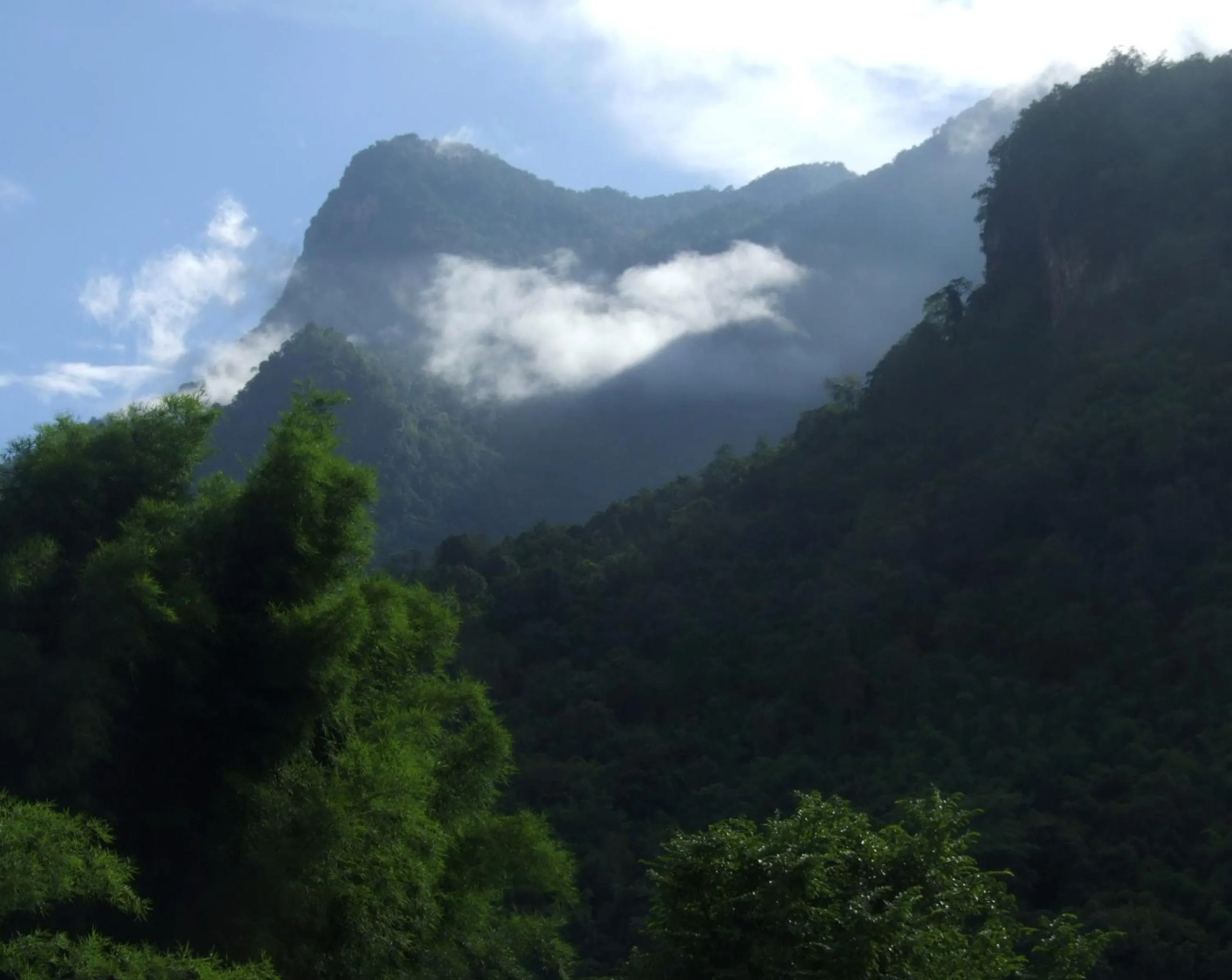 Natural landscape in Chiang Dao Roundhouses