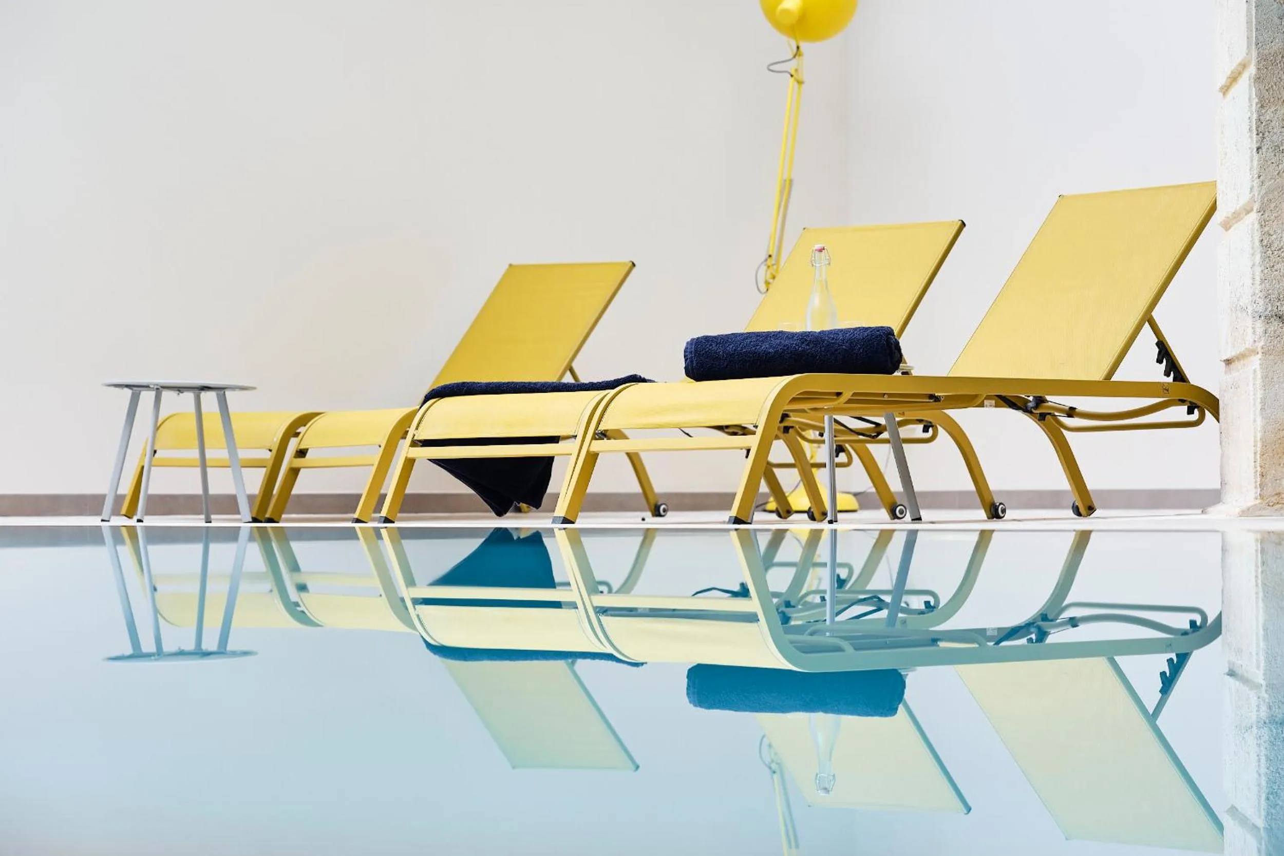 Pool view in Maison Heym Bordeaux