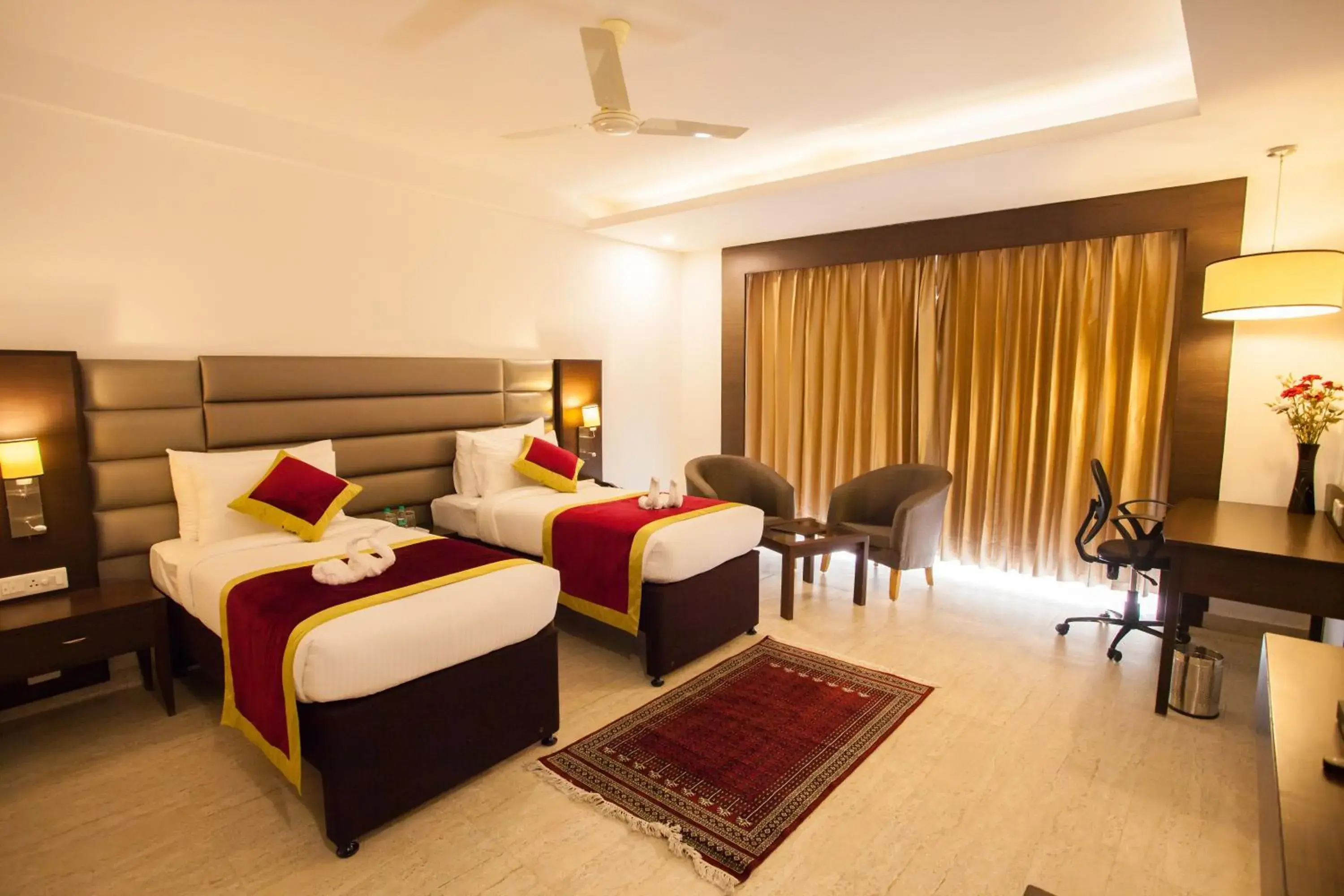 Premier Double Room - 25% off on food & soft beverages, 10% off on Laundry in Velvet Clarks Exotica Premier Double Room - 25% off on food & soft beverages, 10% off on Laundry in Velvet Clarks Exotica