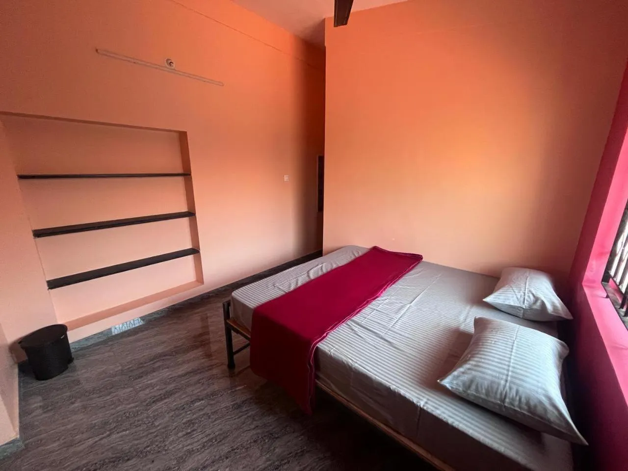 Bed in HostelVK Gokarna