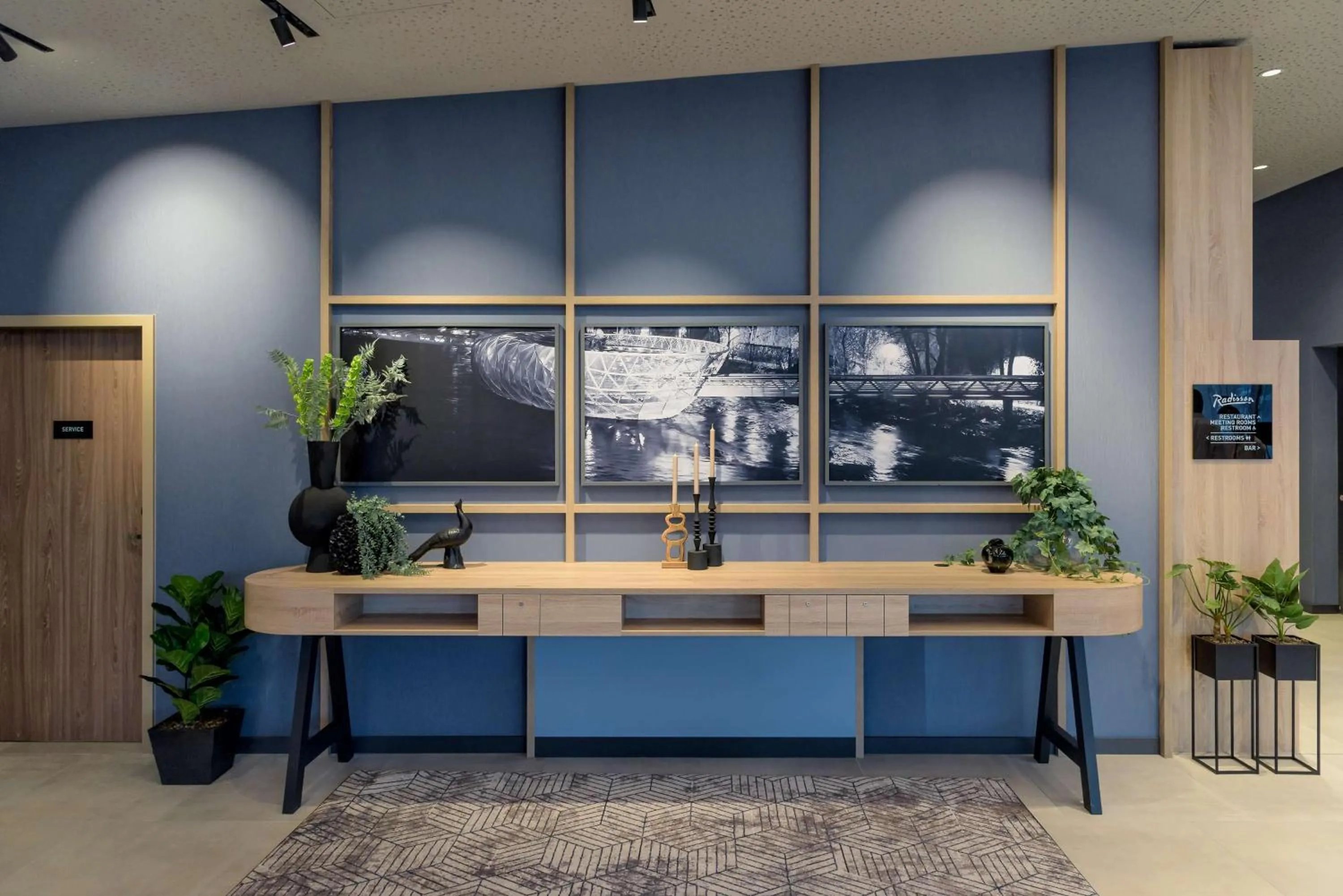 Lobby or reception in Radisson Hotel Graz