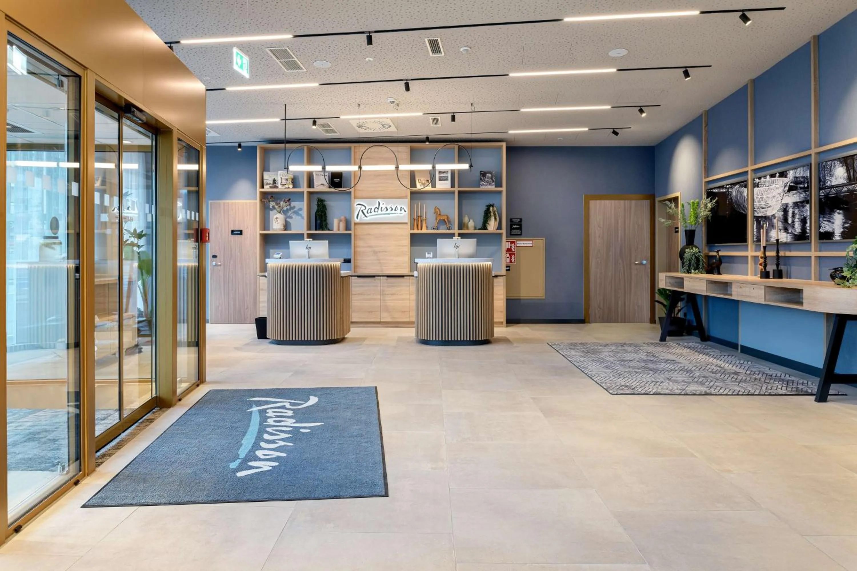 Lobby or reception in Radisson Hotel Graz