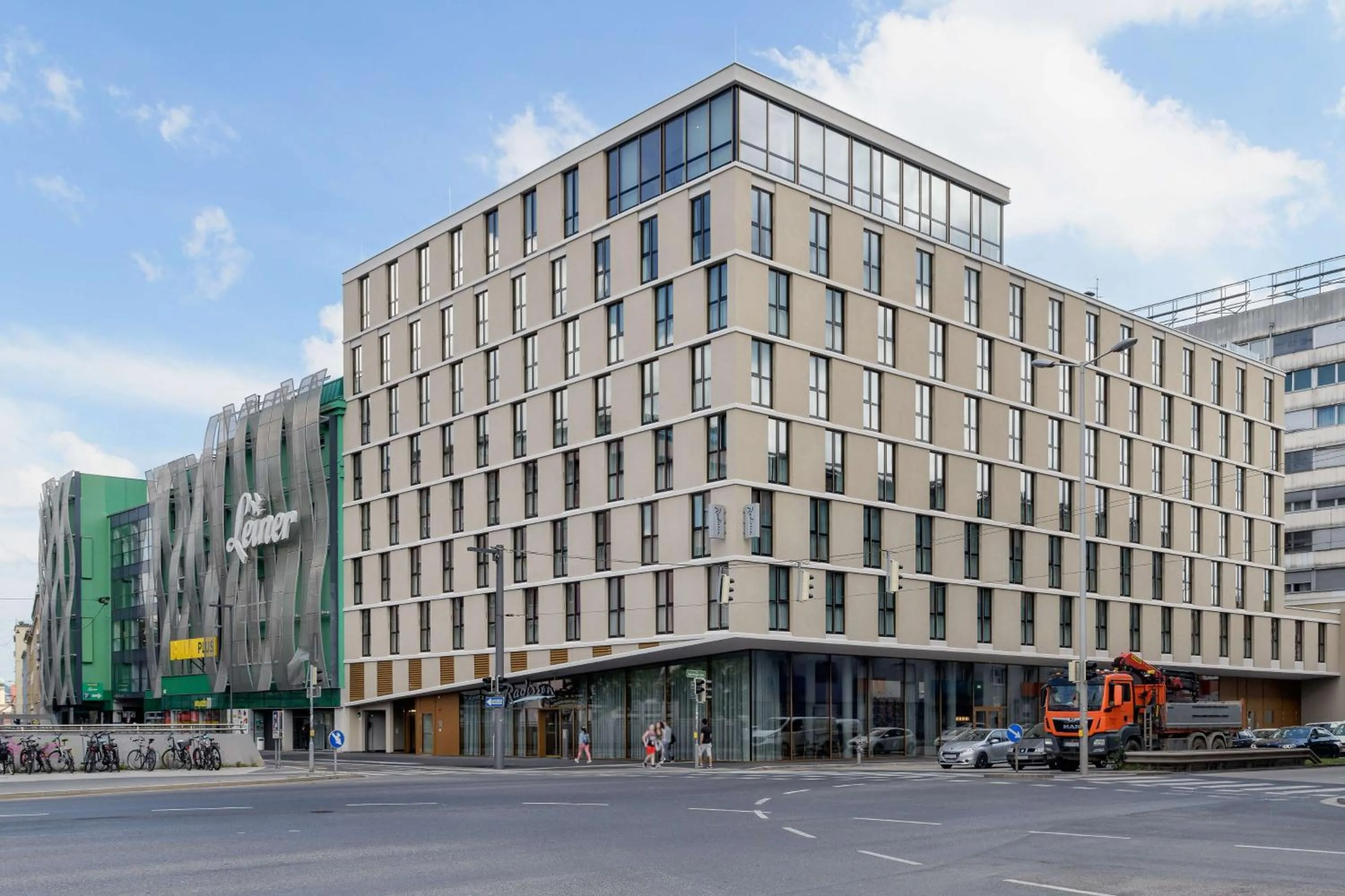 Property building in Radisson Hotel Graz