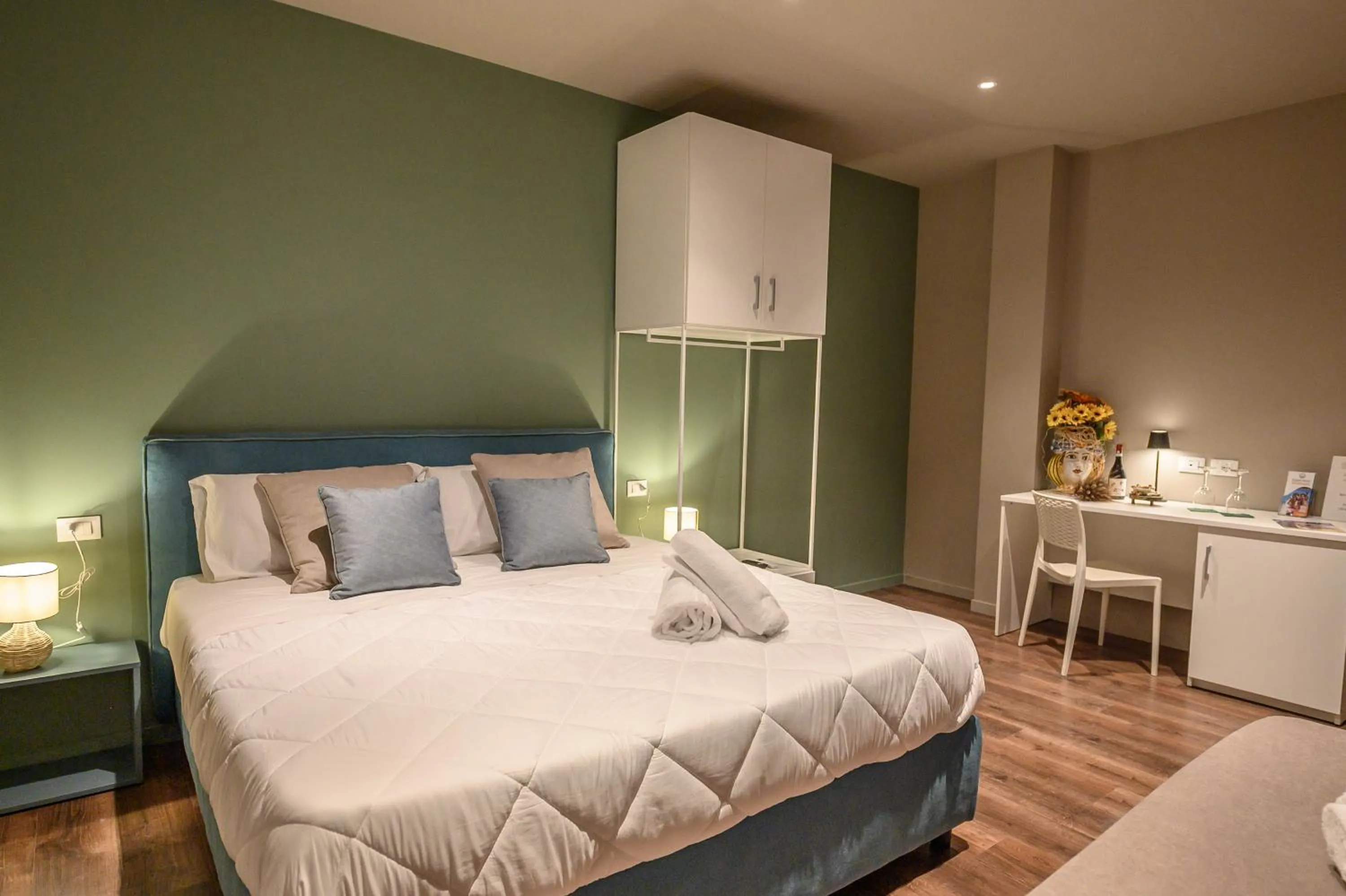 Decorative detail, Bed in Baitan Hotel