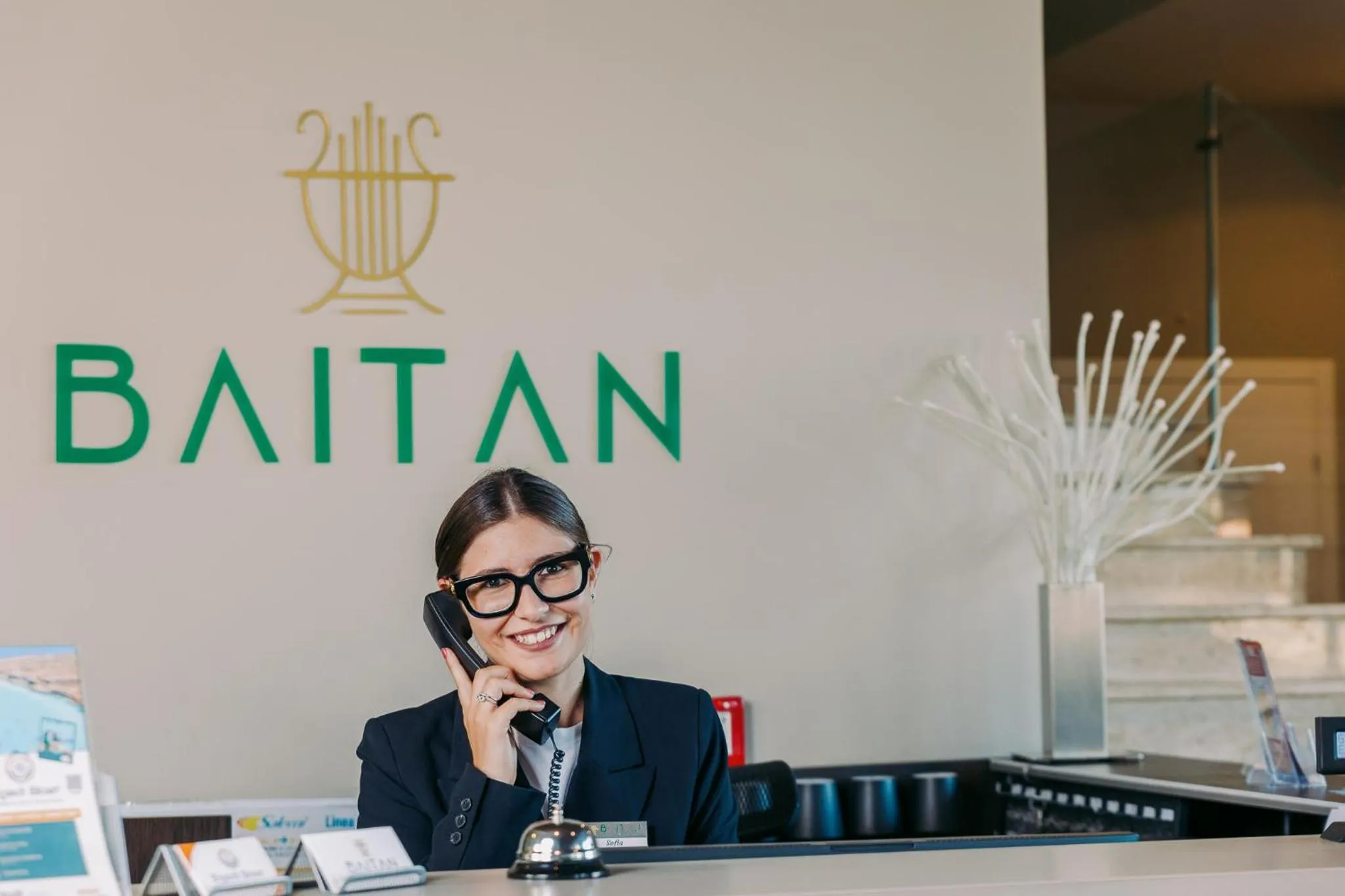 Lobby or reception in Baitan Hotel