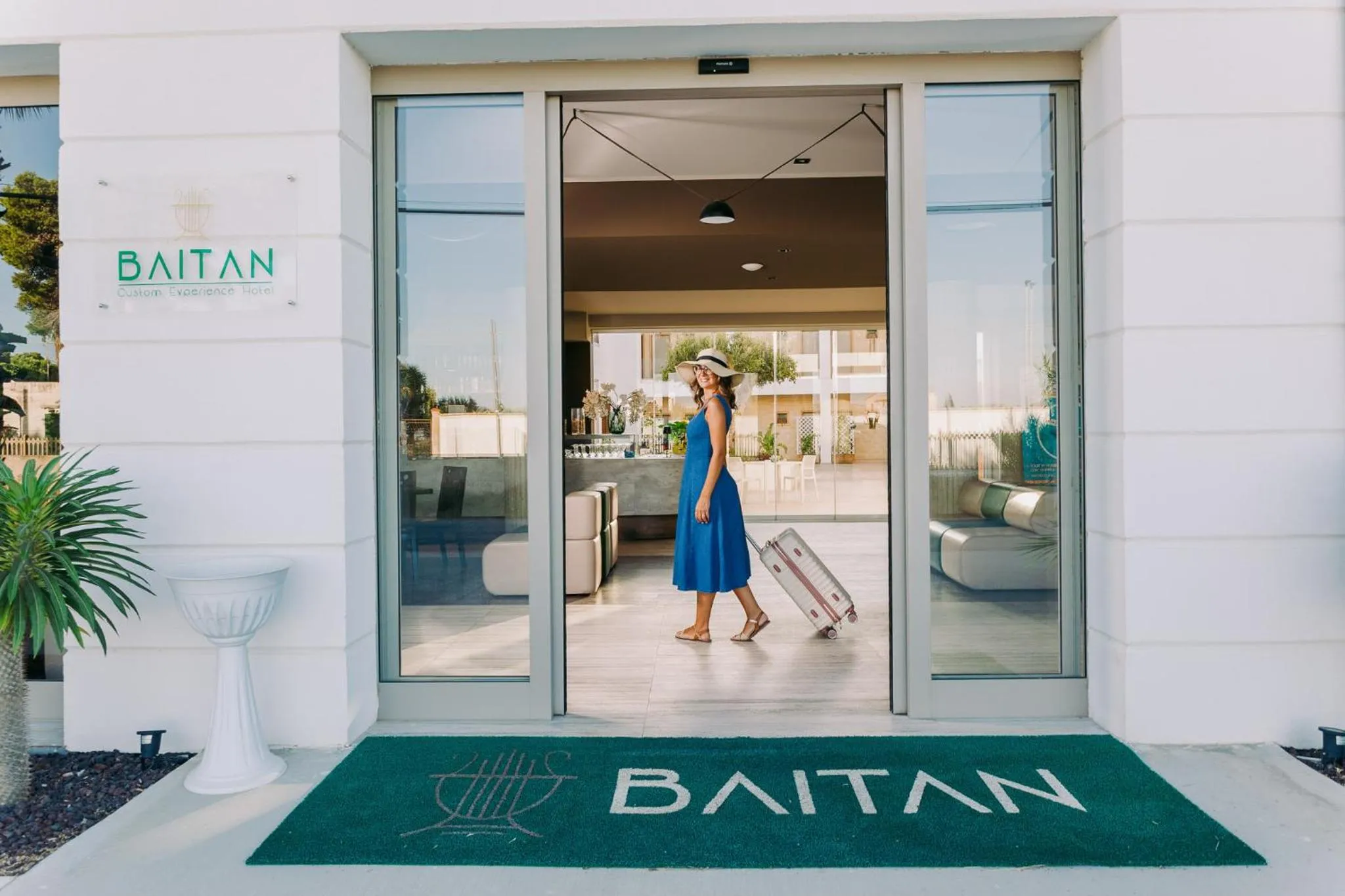 Facade/entrance in Baitan Hotel