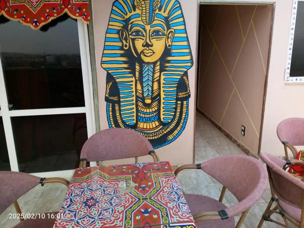 Sneferu Pyramids inn - Full Pyramids View