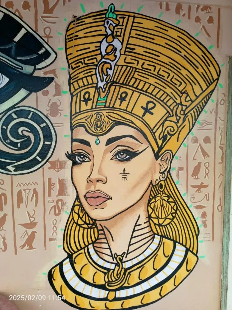 Sneferu Pyramids inn - Full Pyramids View