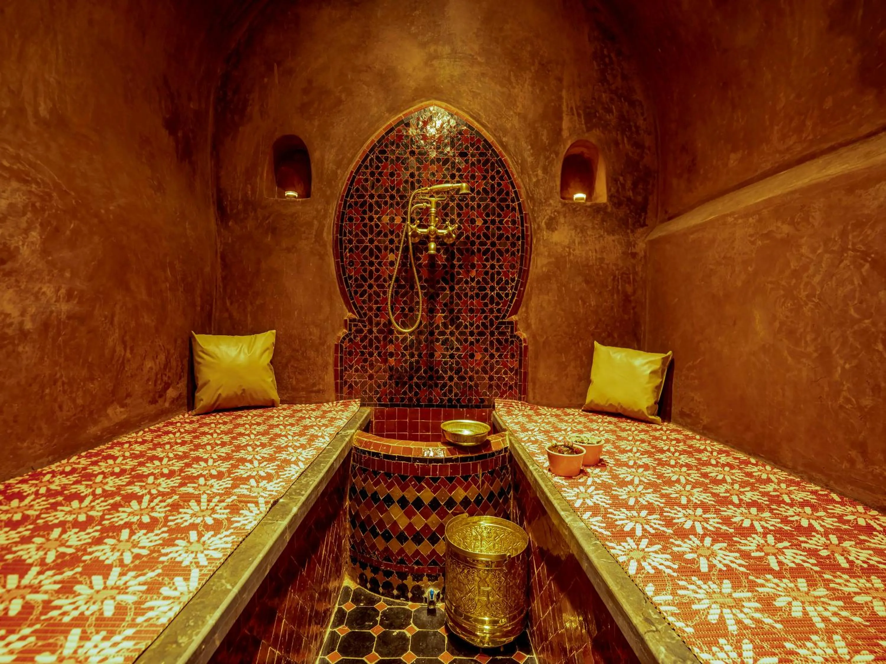 Steam room, Bed in Kilimini Riad & SPA