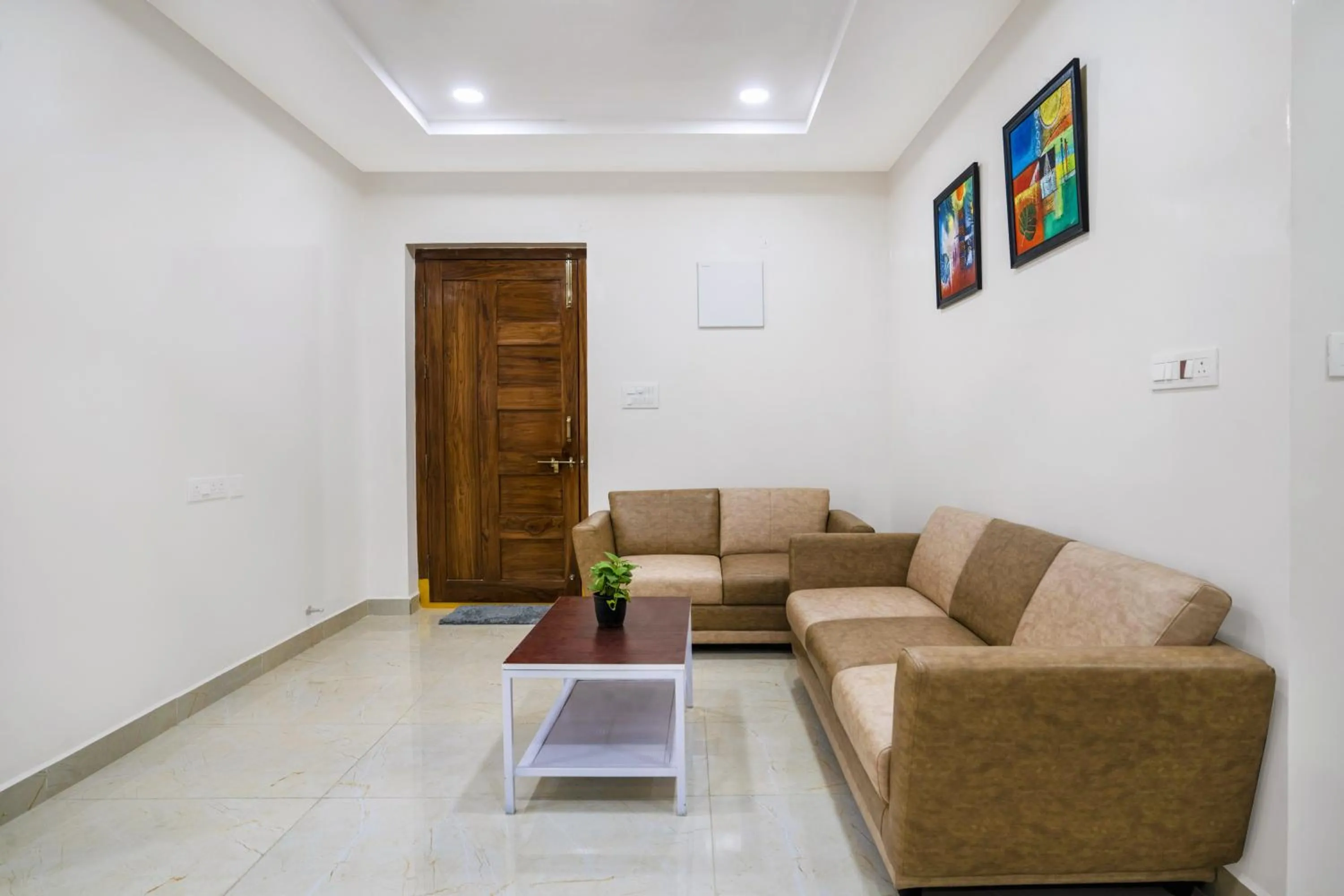 Living room in The Balcony Suites