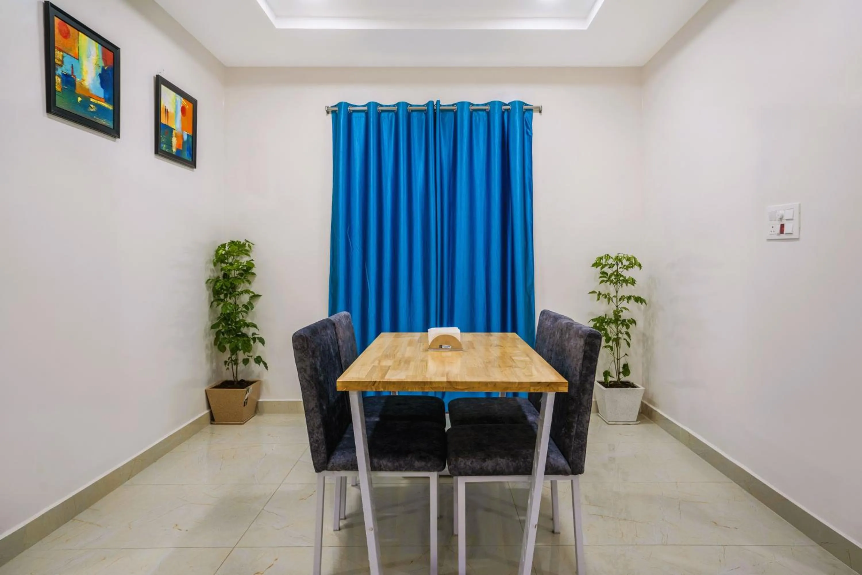 Dining area in The Balcony Suites