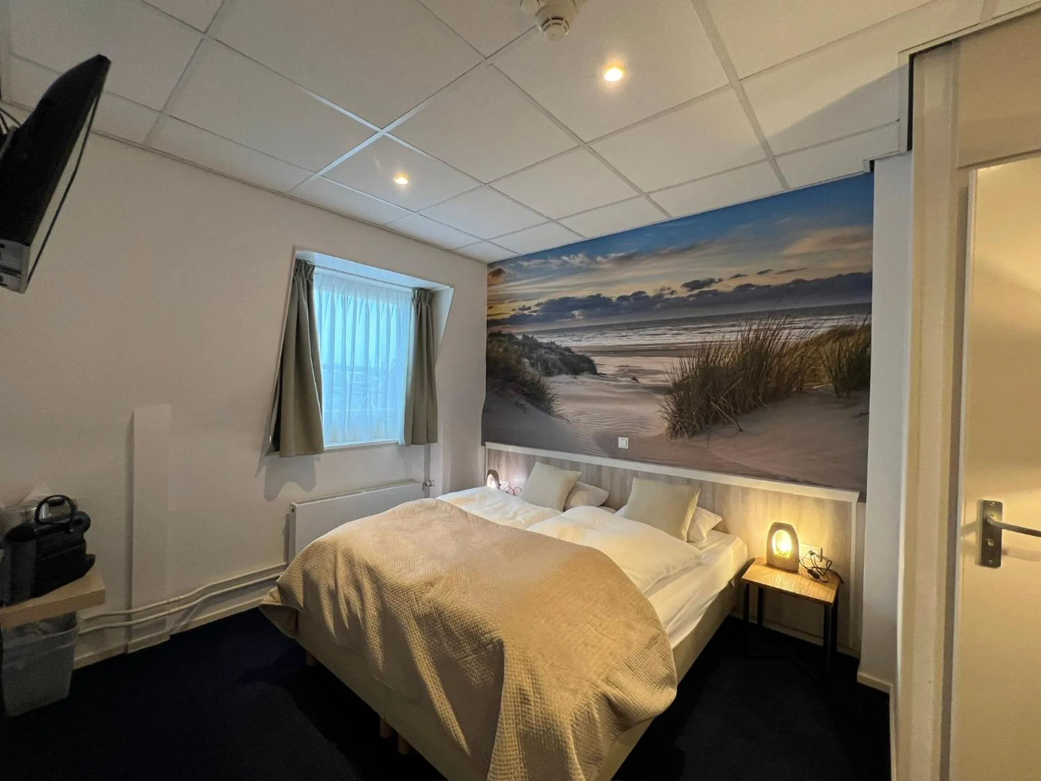 Bed in SEA YOU Hotel Noordwijk