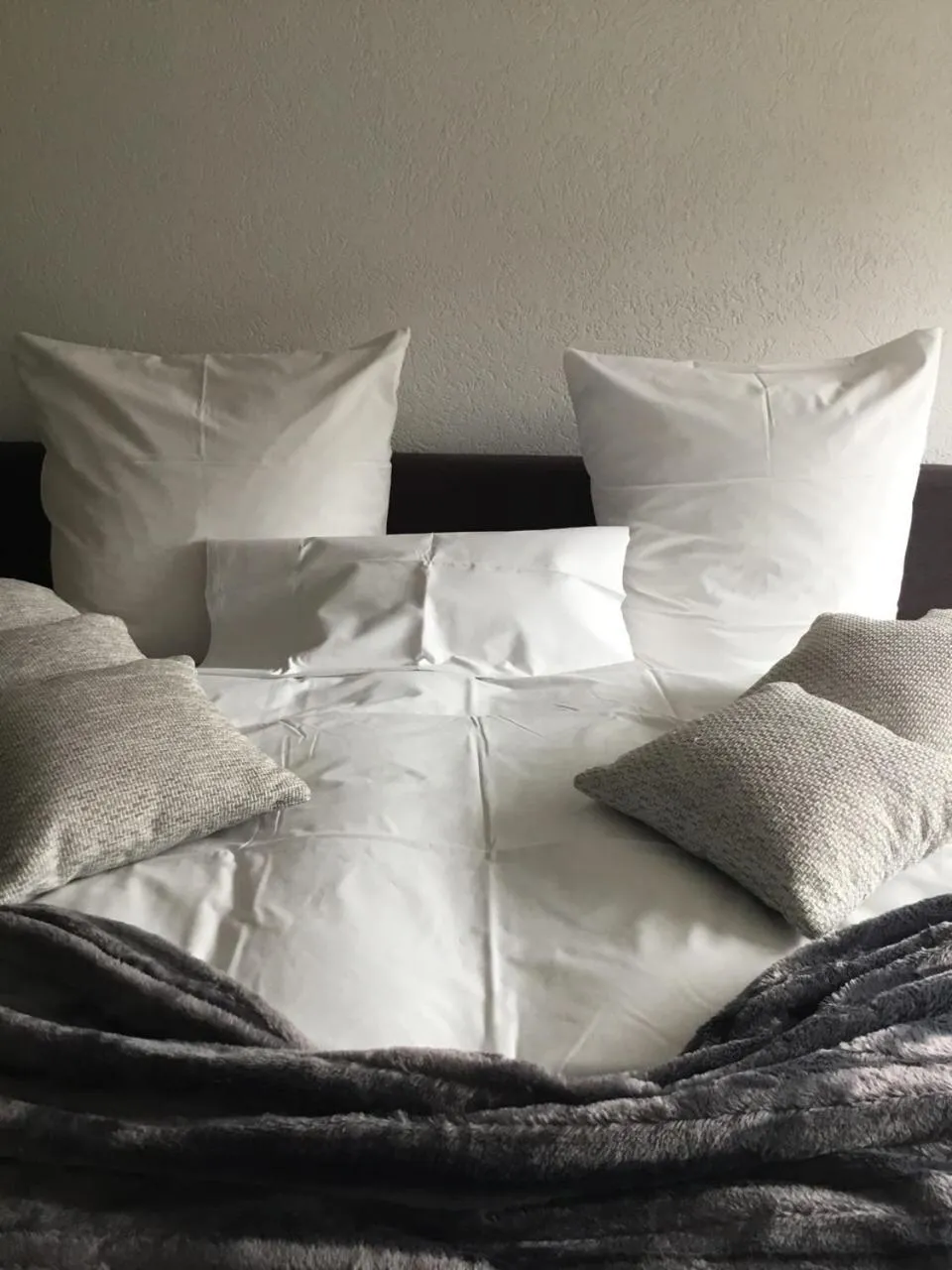 Bed in Hotel Zum Berggarten