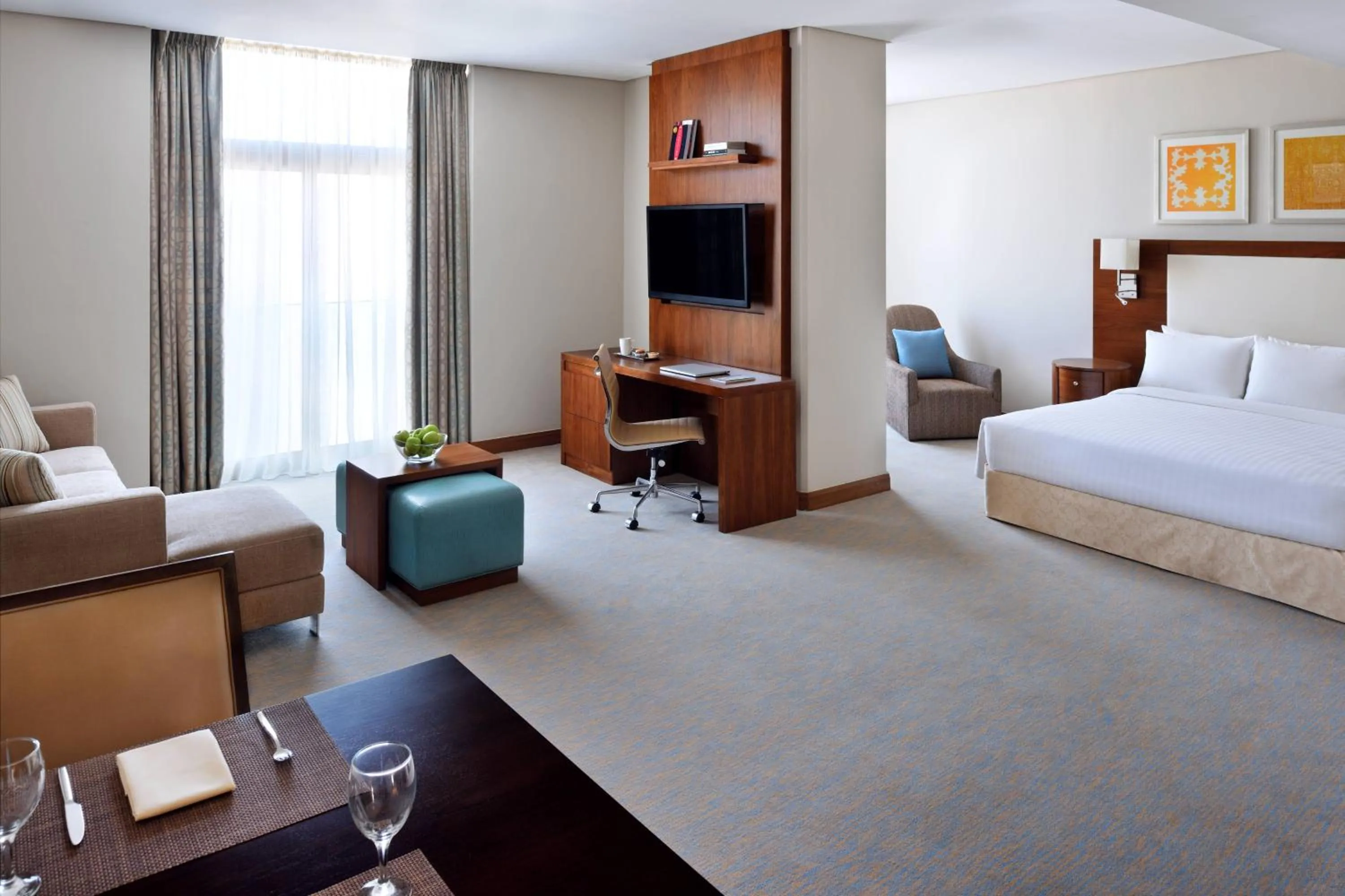 Bedroom, Bed in Residence Inn by Marriott Kuwait City