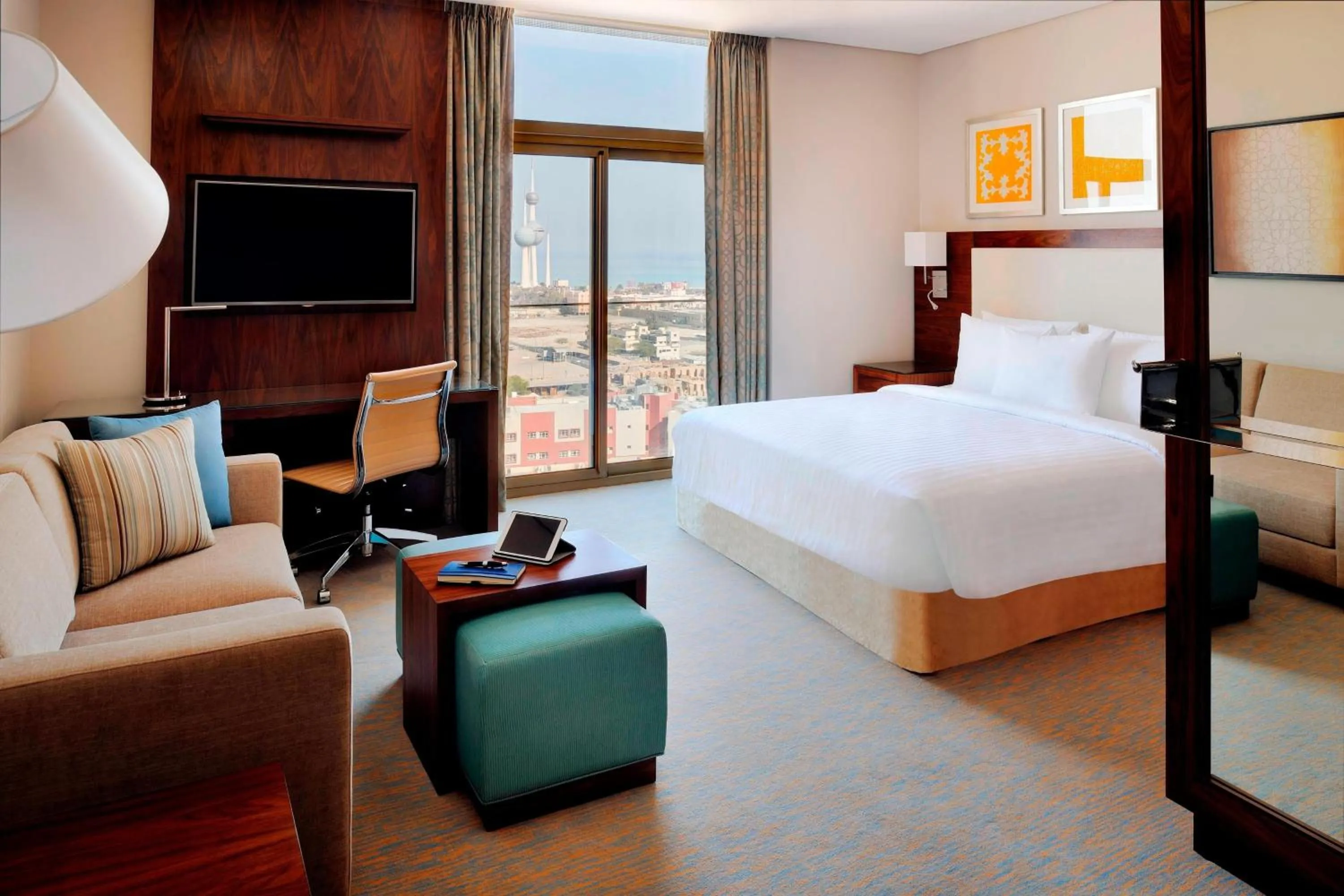 Photo of the whole room, Bed in Residence Inn by Marriott Kuwait City
