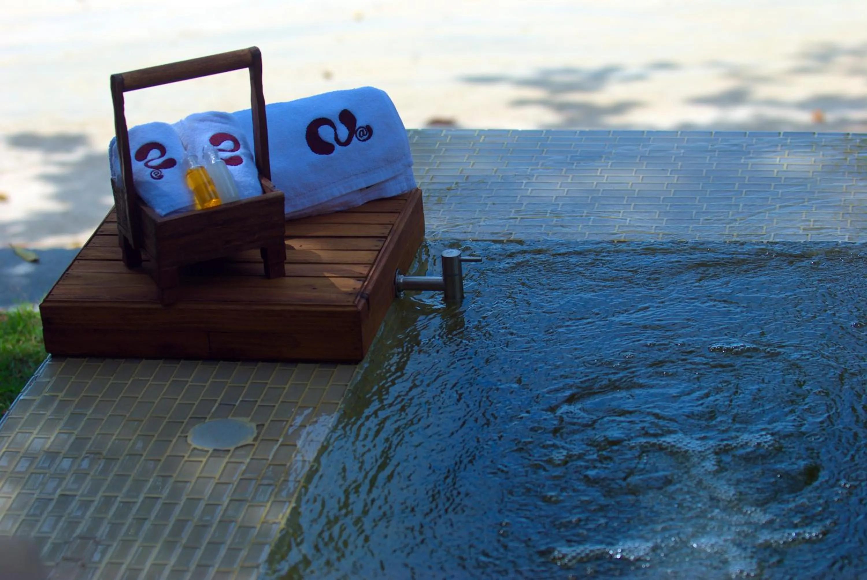 Seating area in At Samui Haus