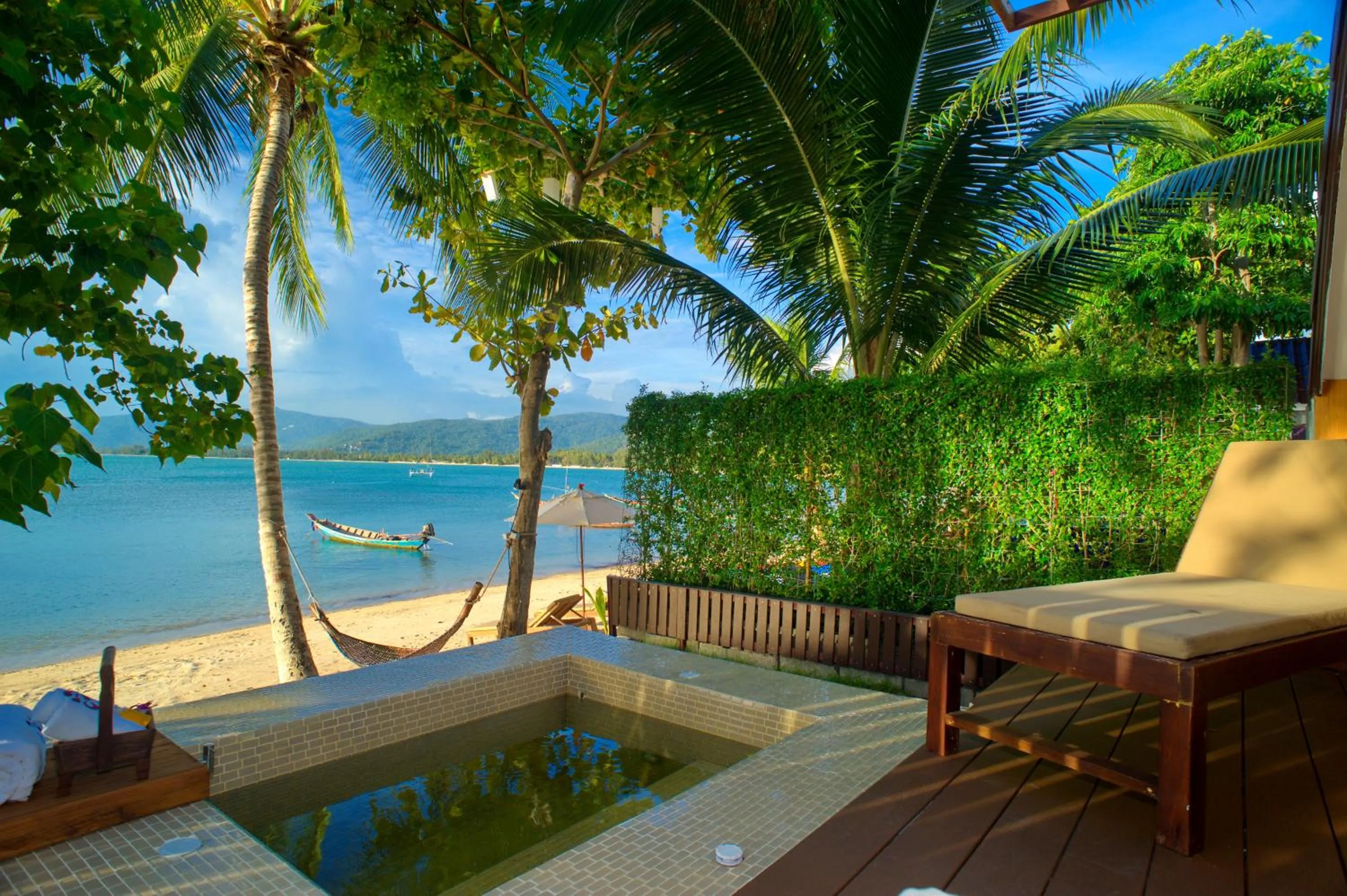 Decorative detail in At Samui Haus