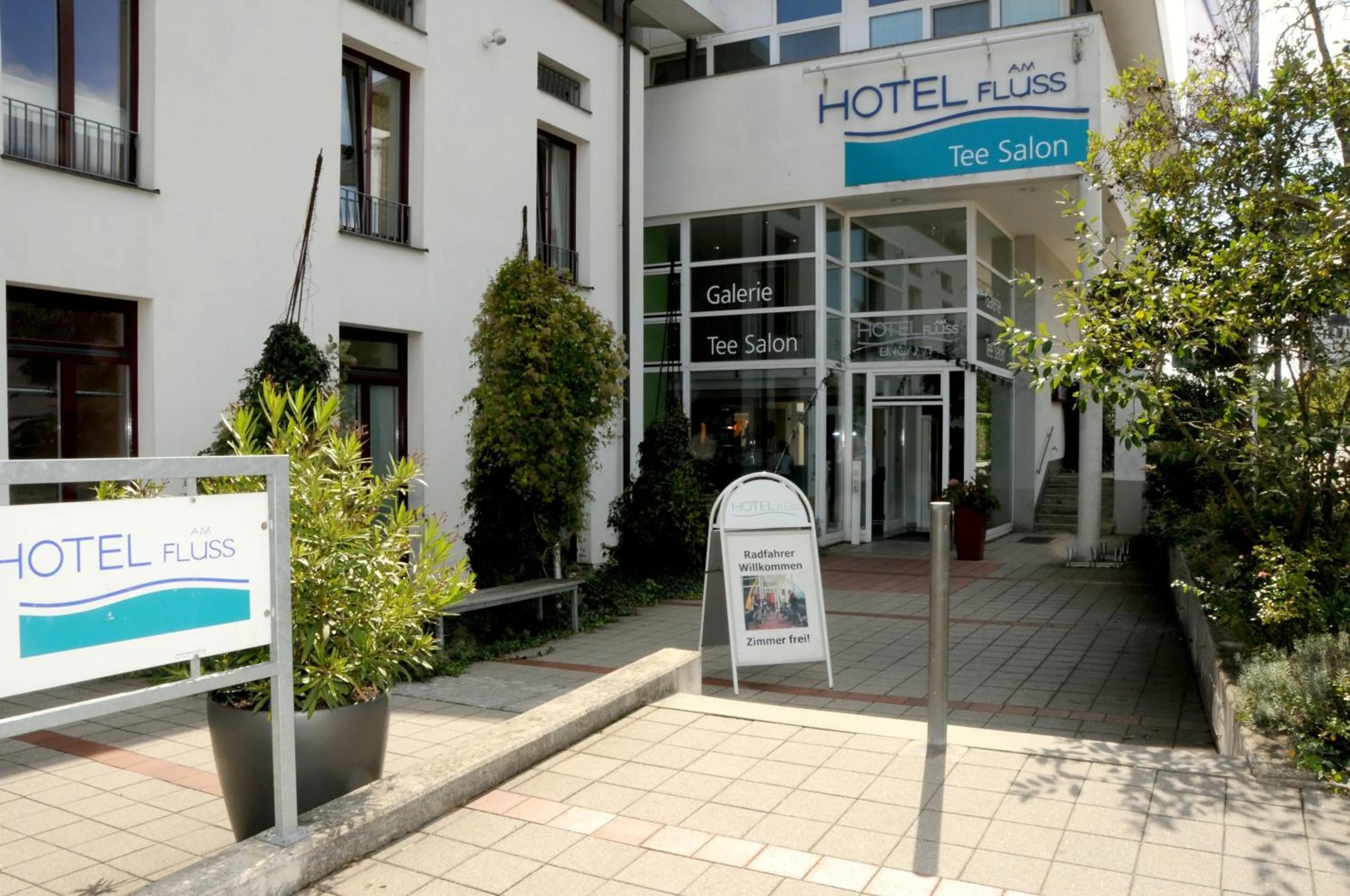 Facade/entrance in Hotel am Fluss