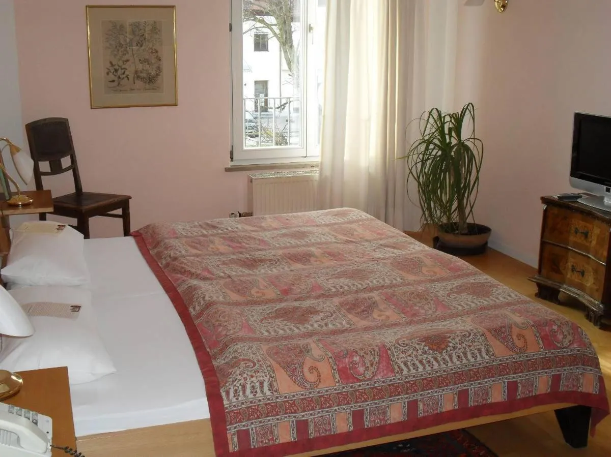 Bedroom, Bed in Hotel am Fluss