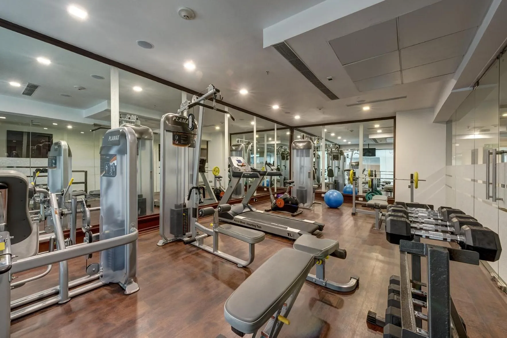 Fitness centre/facilities in The Fern Residency Galaxy Mall