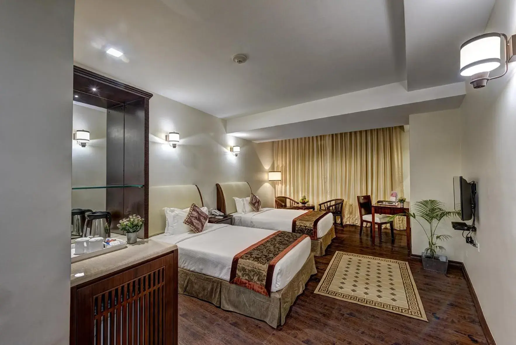Deluxe Double or Twin Room - single occupancy in The Fern Residency Galaxy Mall Deluxe Double or Twin Room - single occupancy in The Fern Residency Galaxy Mall