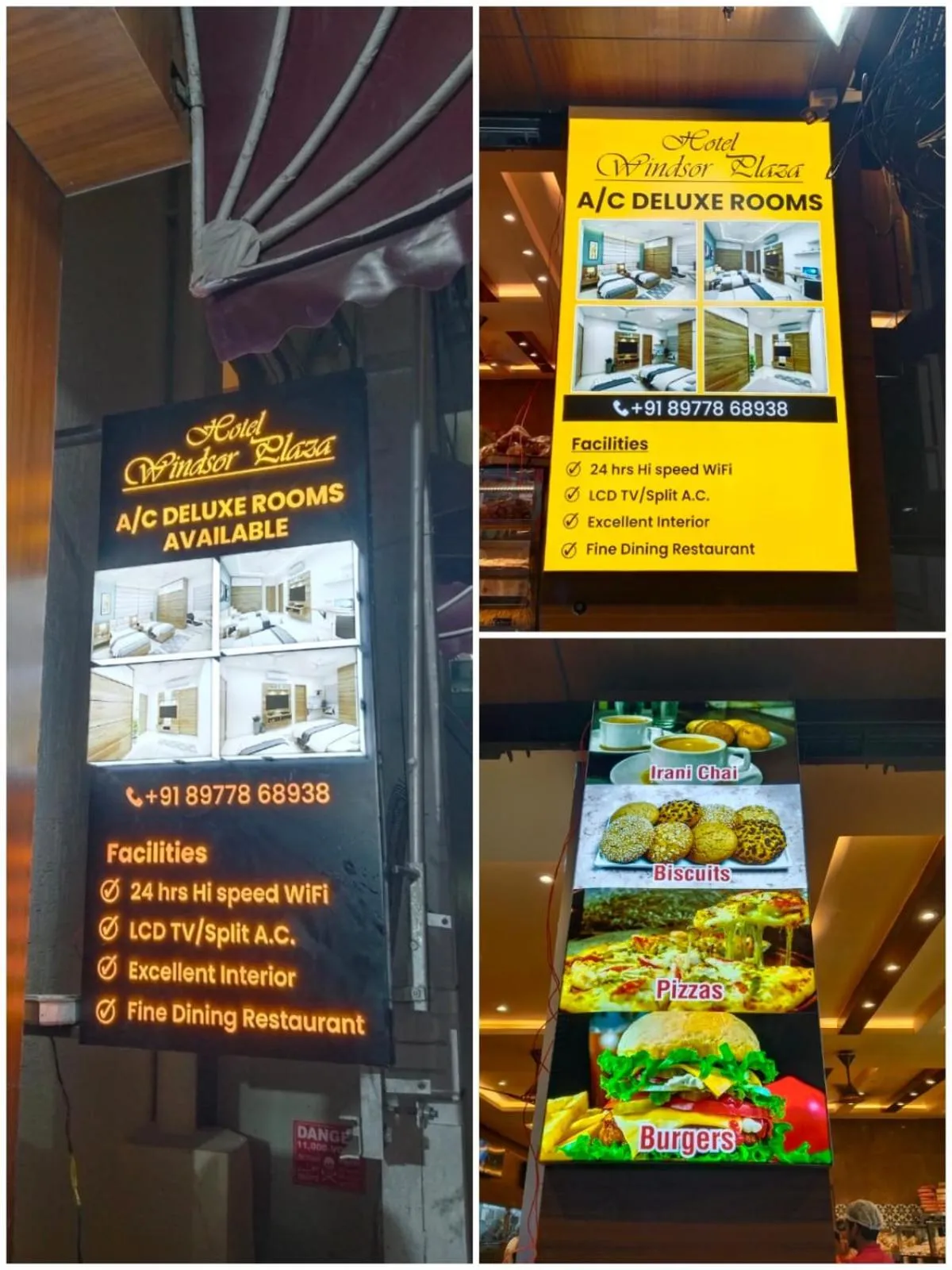 Restaurant/places to eat in Hotel Windsor Plaza