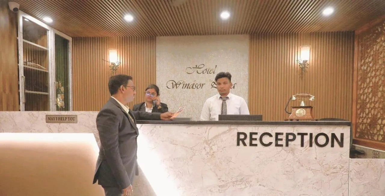 Lobby or reception in Hotel Windsor Plaza