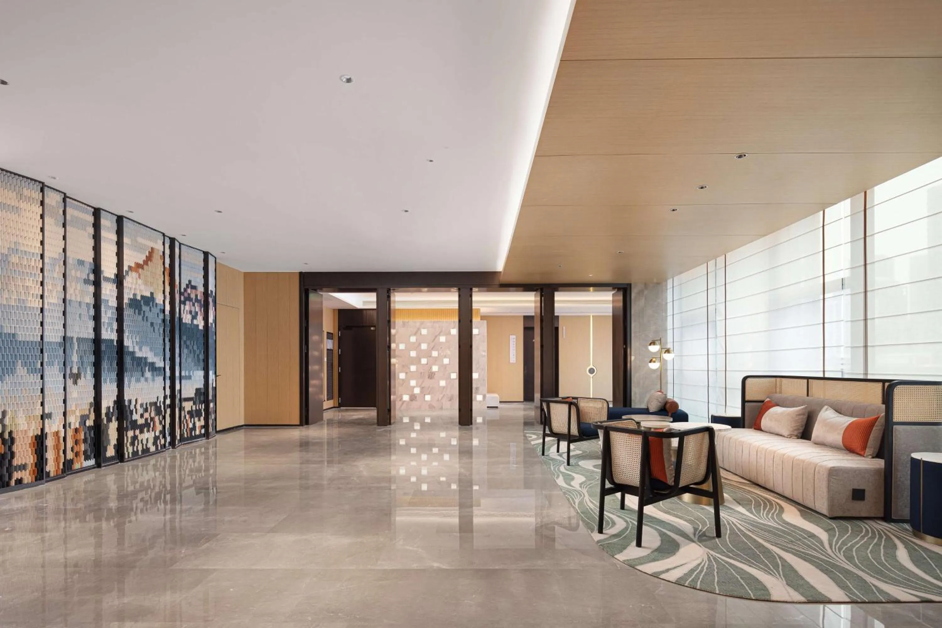 Lobby or reception in Hilton Garden Inn Chengdu Chunxi Road Center