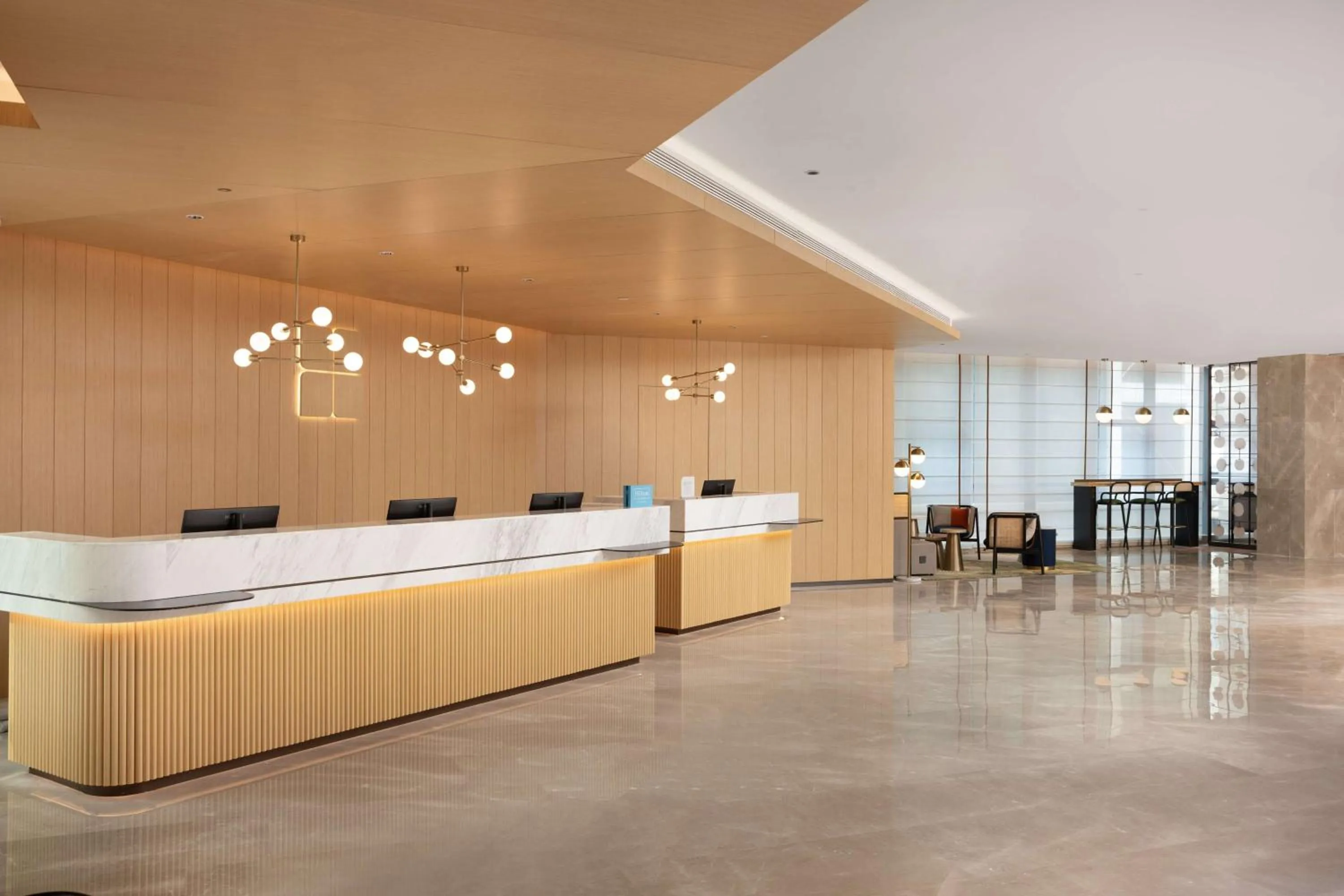 Lobby or reception in Hilton Garden Inn Chengdu Chunxi Road Center