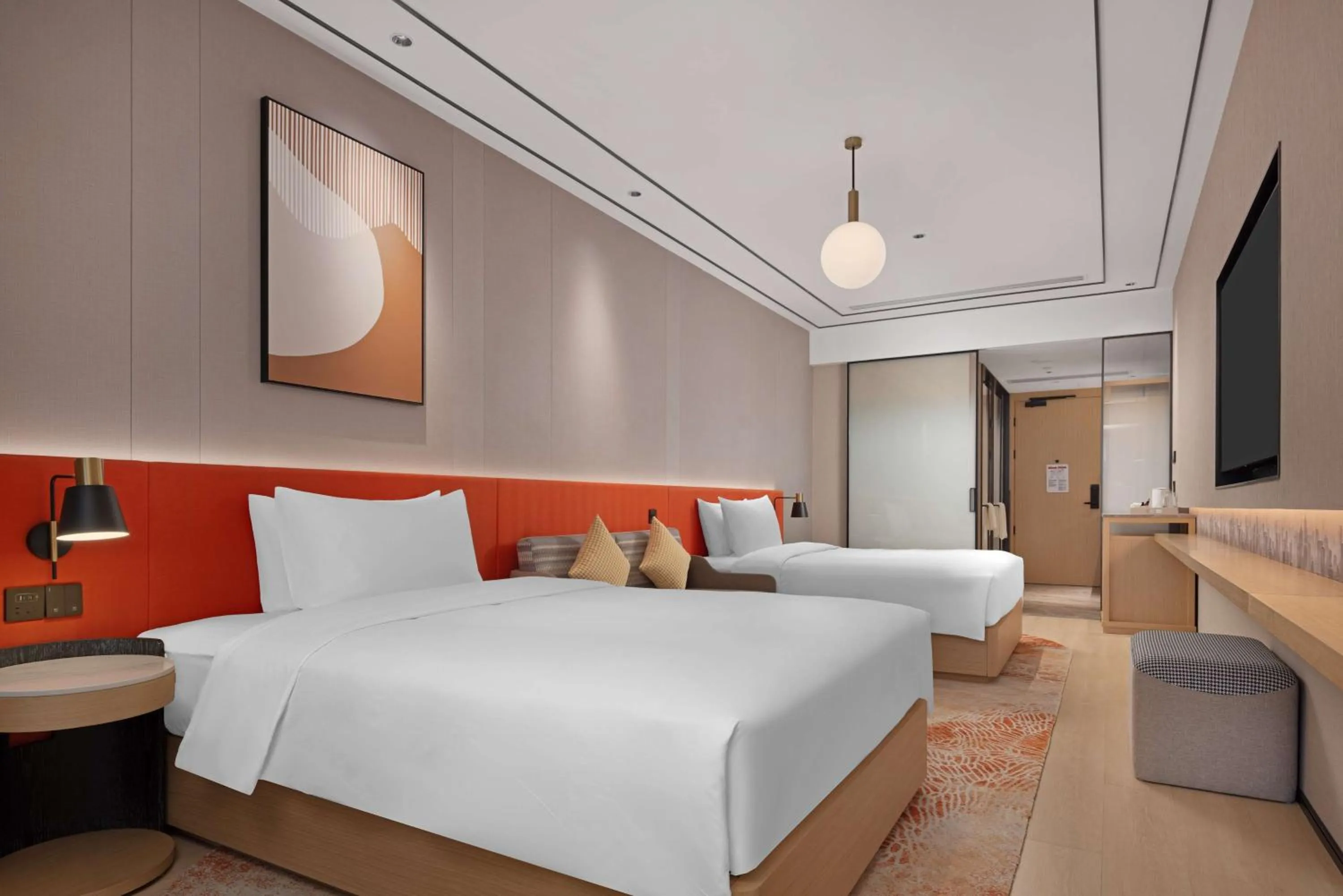 Bed in Hilton Garden Inn Chengdu Chunxi Road Center
