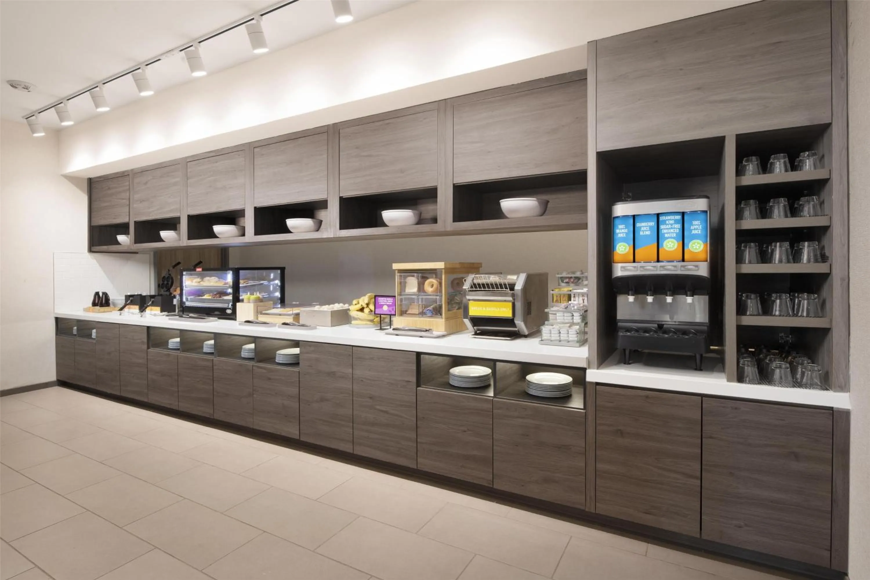 Breakfast in Home2 Suites By Hilton Dallas East