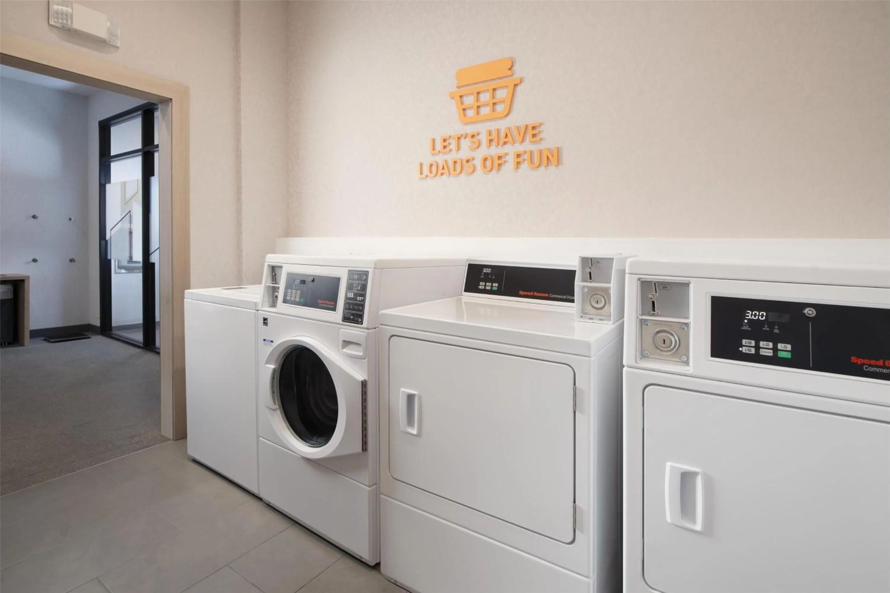 laundry in Home2 Suites By Hilton Dallas East
