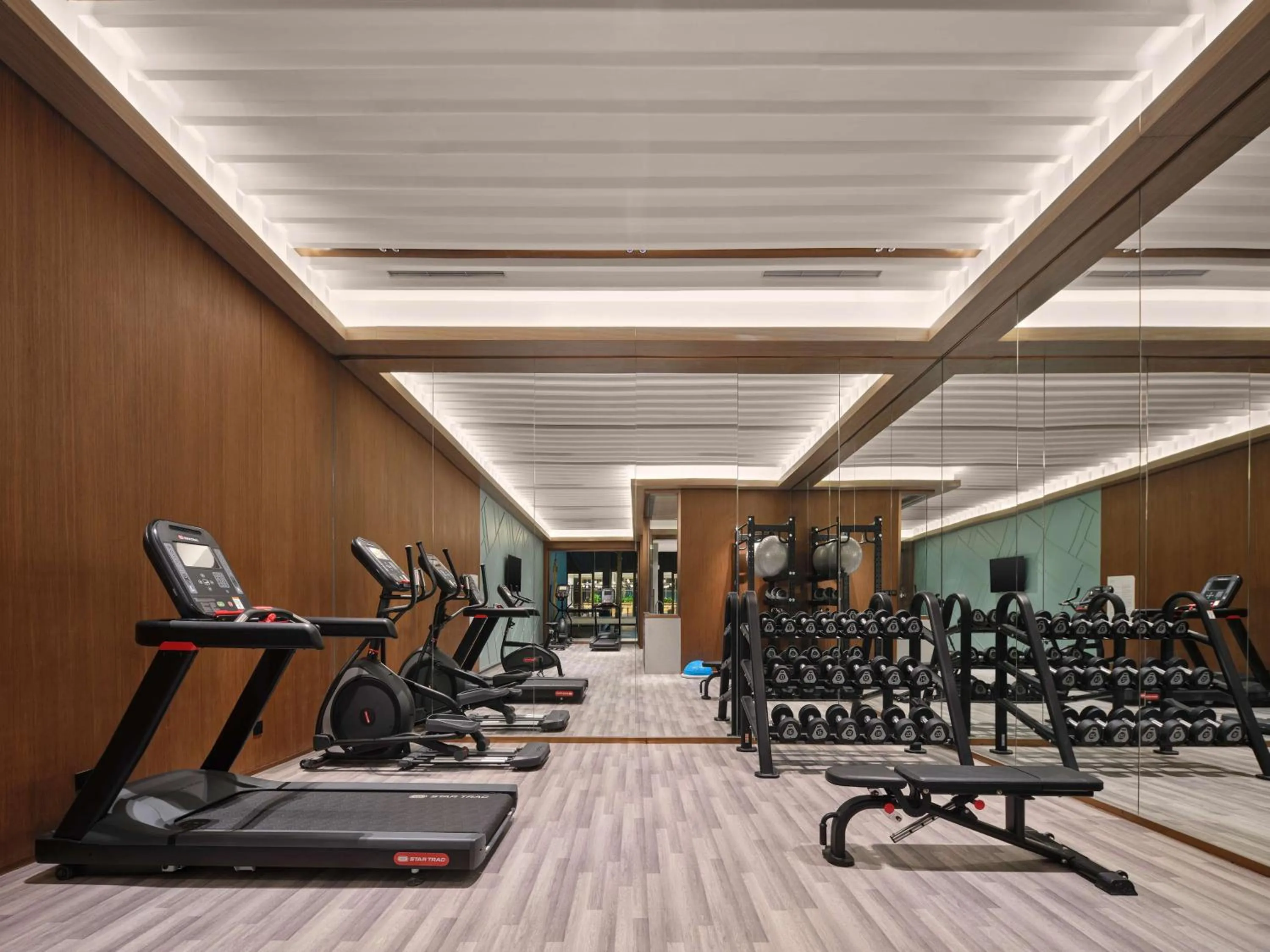 Fitness centre/facilities in Hilton Garden Inn Hangzhou West Lake